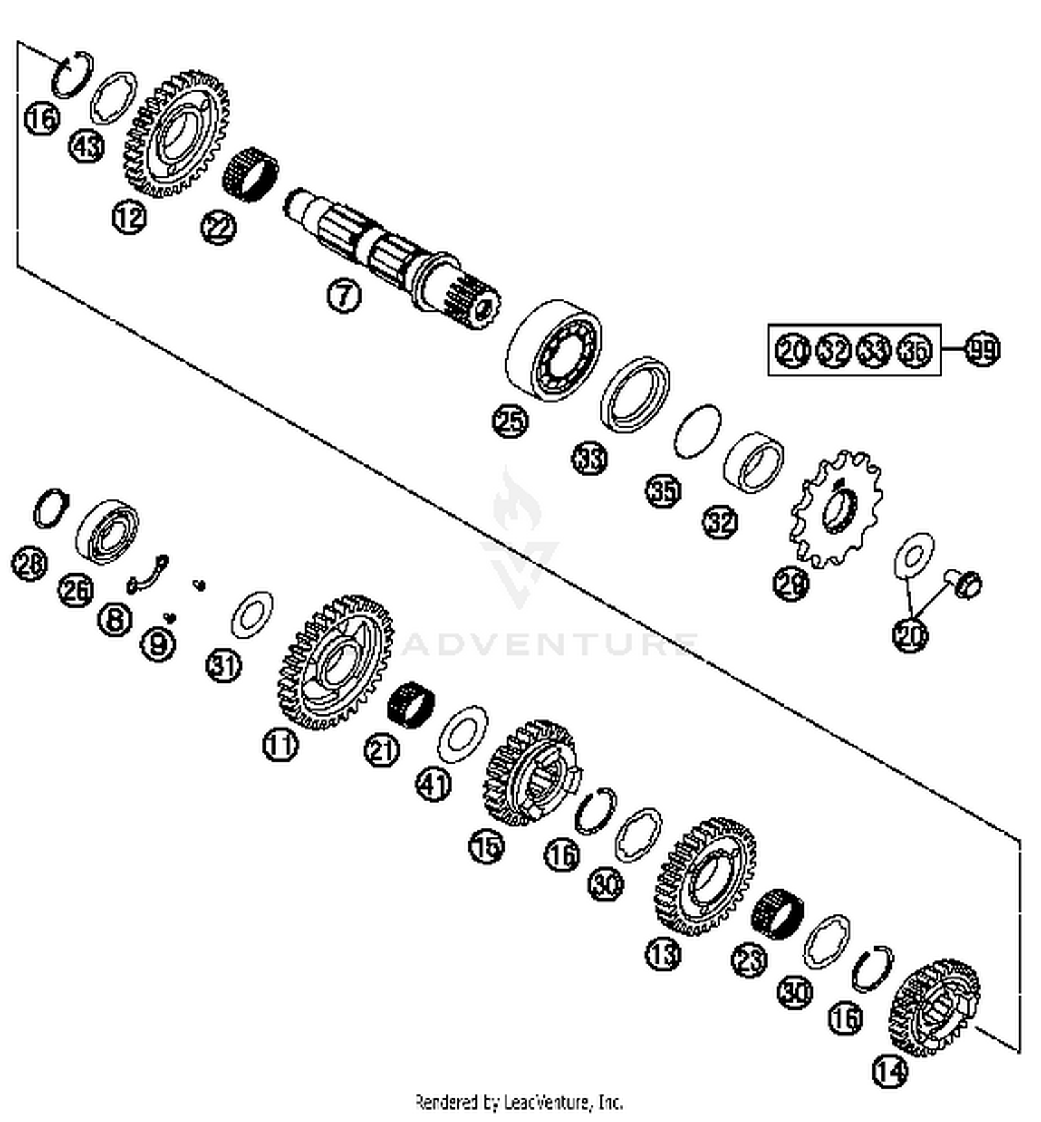 Transmission II - Countershaft