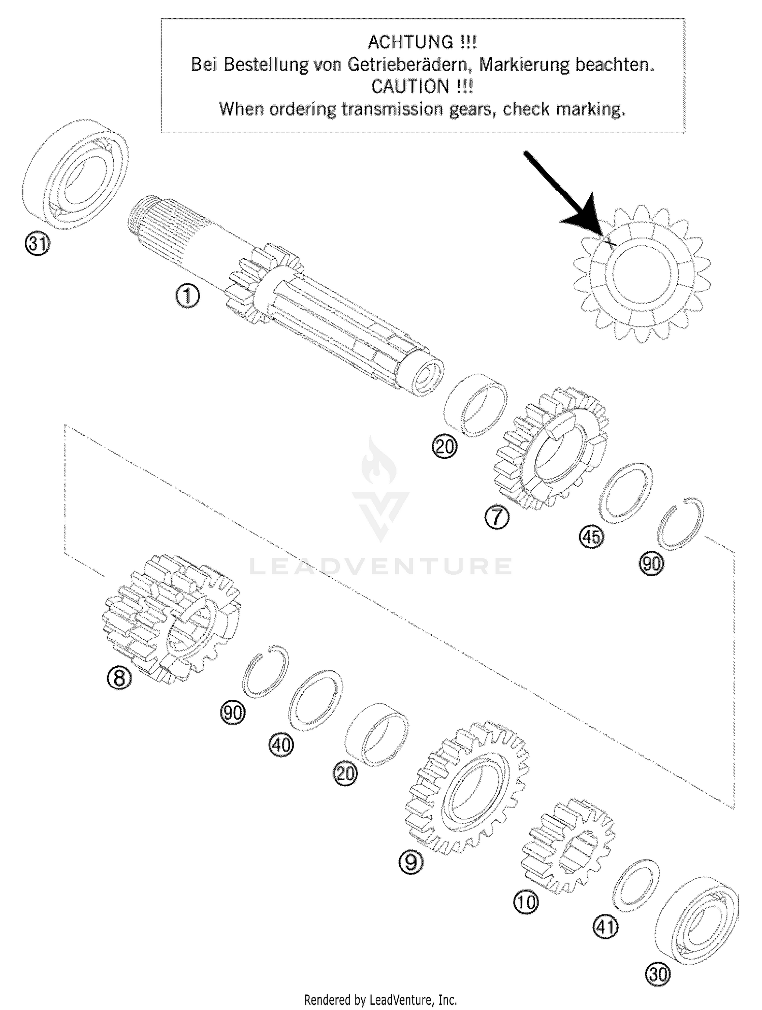 Transmission I - Main Shaft