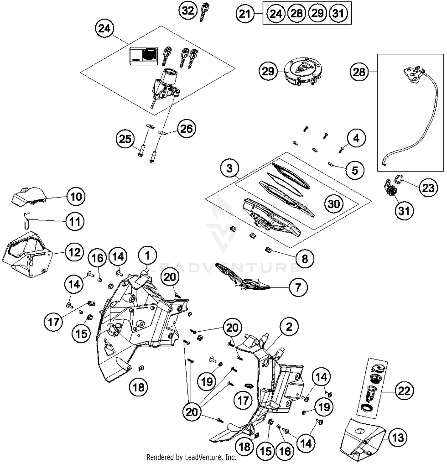Instruments / Lock System