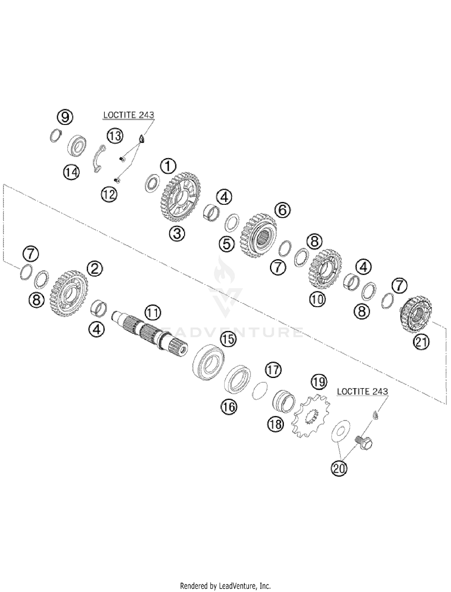 Transmission Il - Countershaft