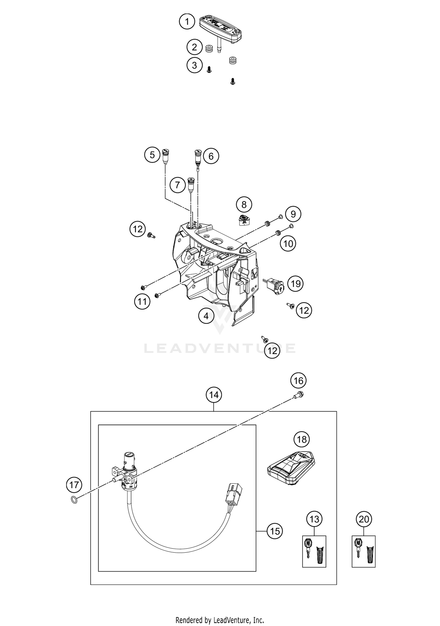 INSTRUMENTS / LOCK SYSTEM