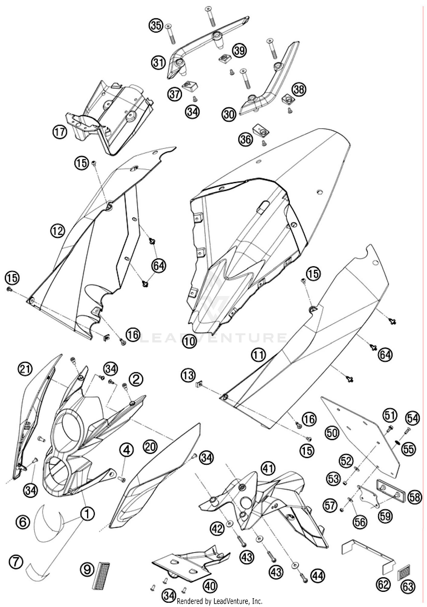 Mastk, Fenders