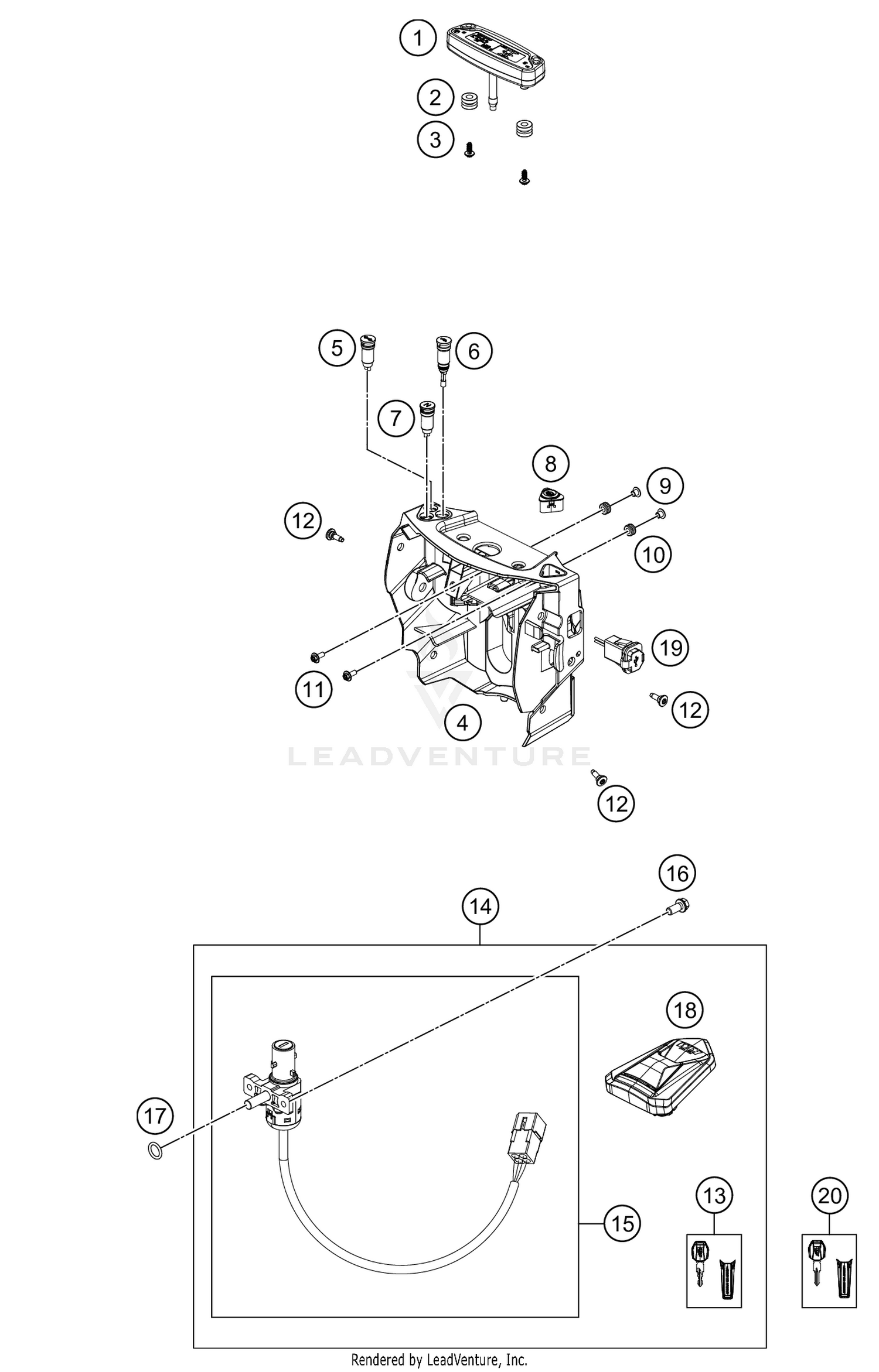 INSTRUMENTS / LOCK SYSTEM