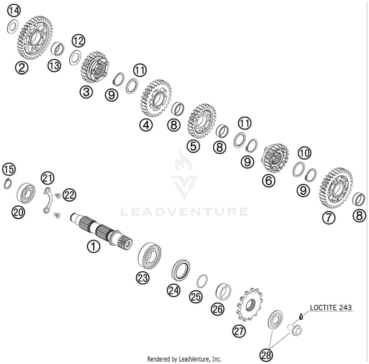Transmission Ii - Countershaft
