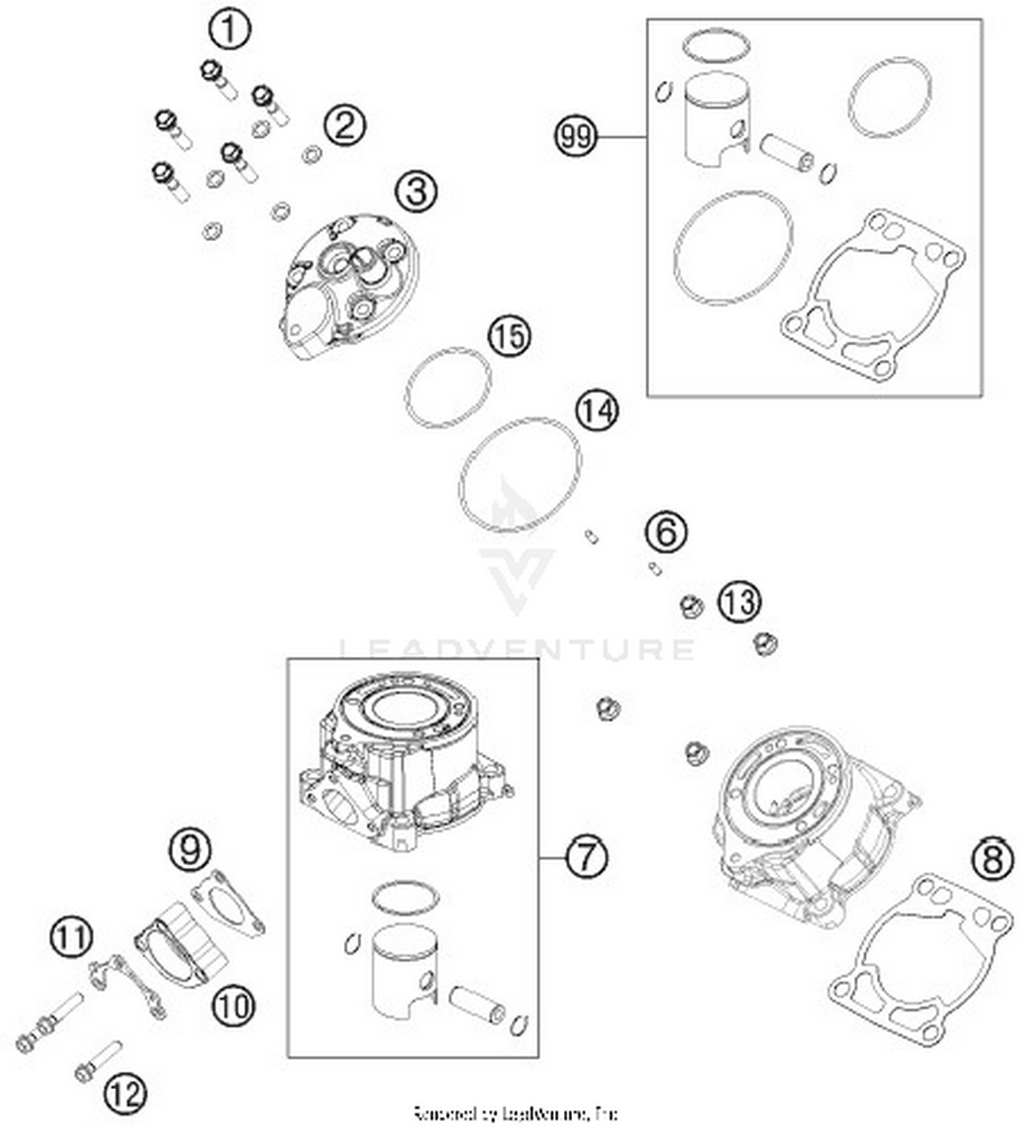 CYLINDER, CYLINDER HEAD