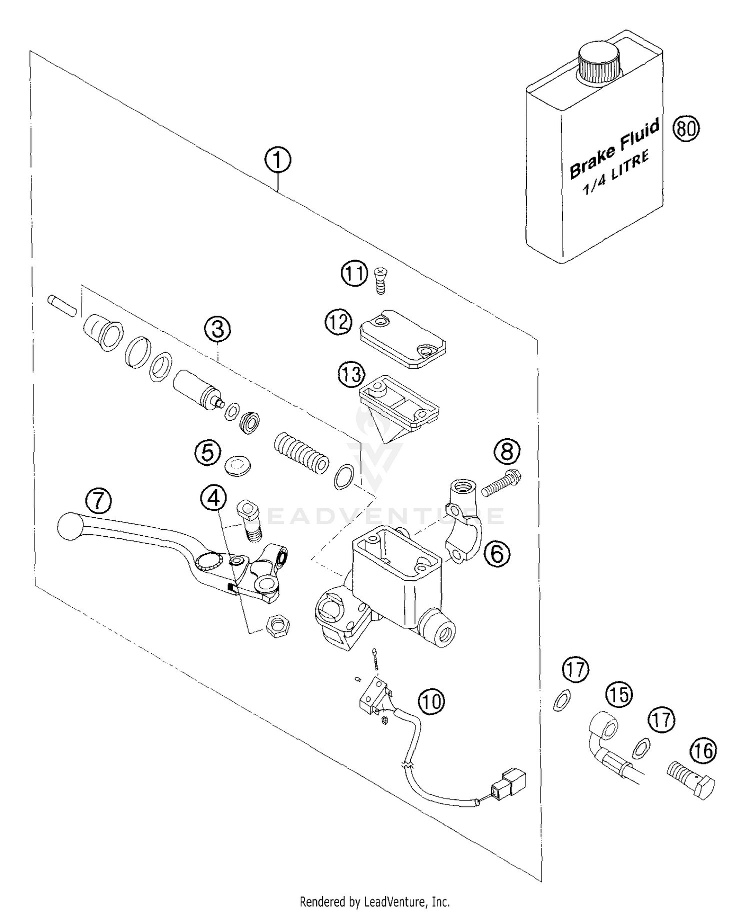 Hand Brake Cylinder