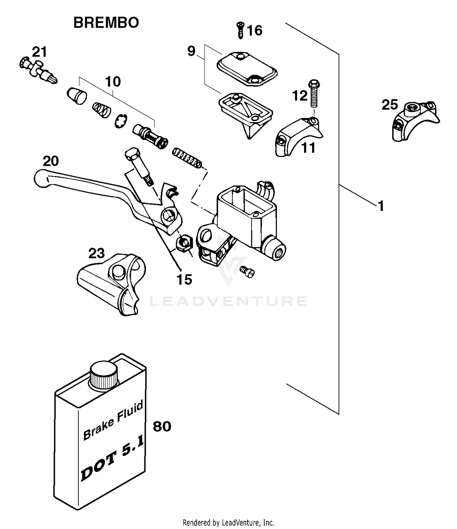 Hand Brake Cylinder