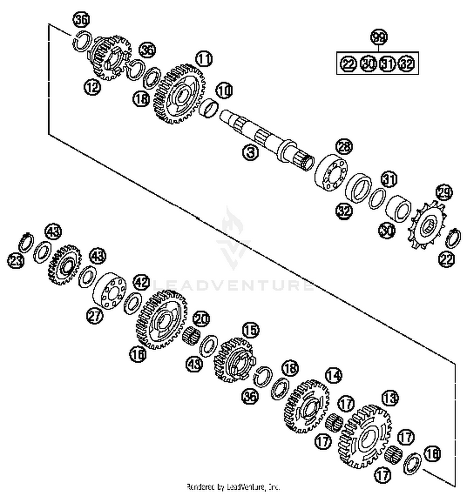 Transmission II - Countershaft
