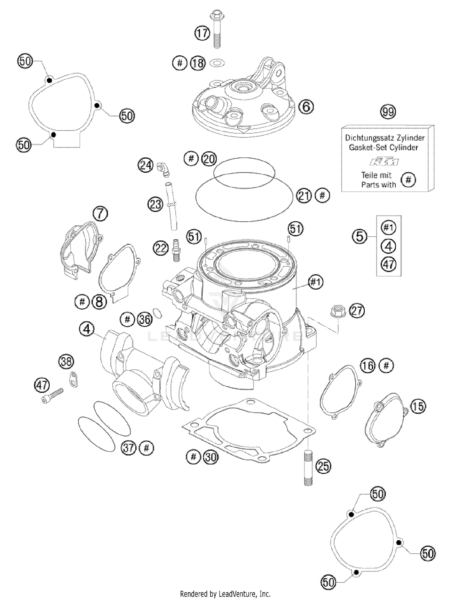 Cylinder, Cylinder Head