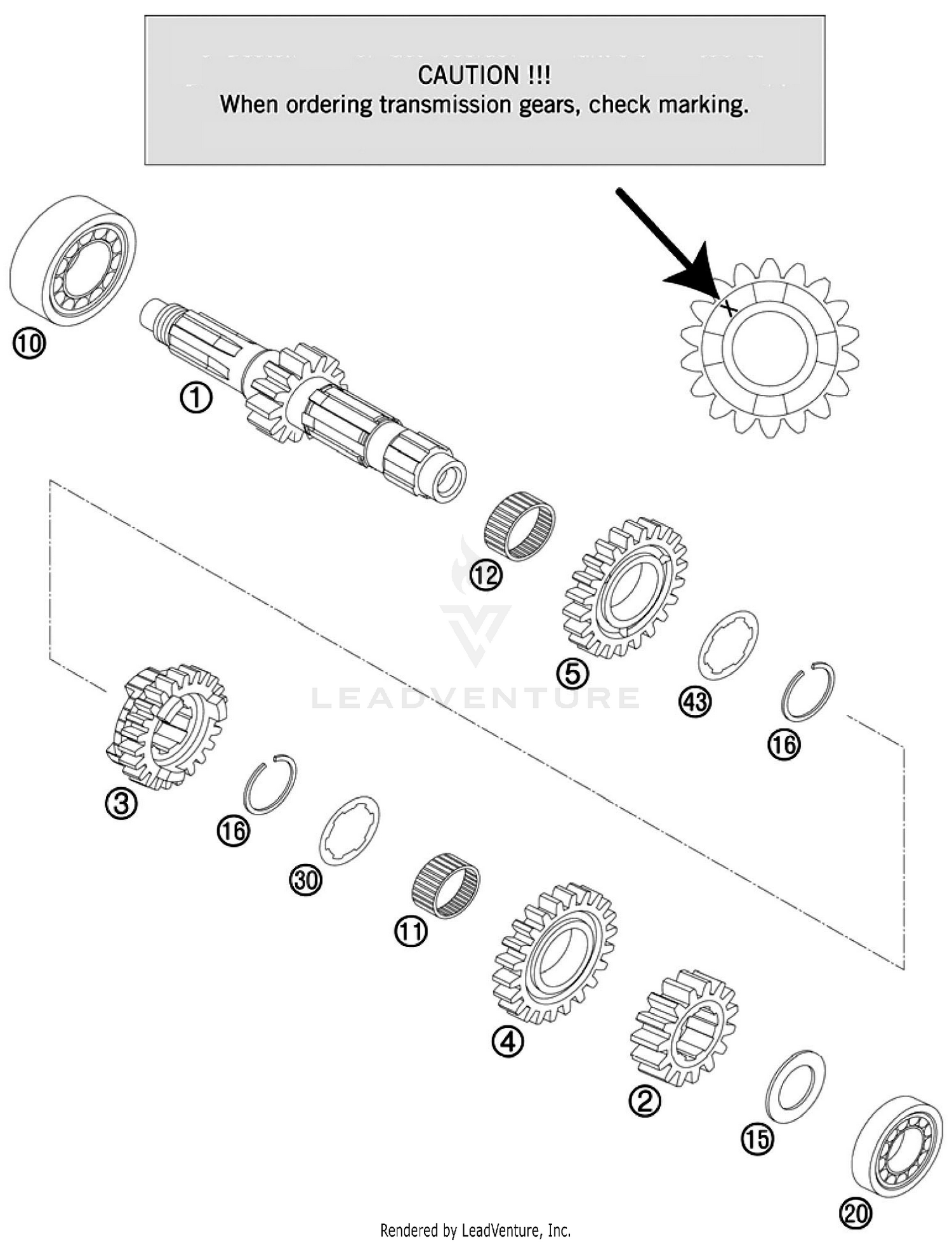 Transmission I - Main Shaft