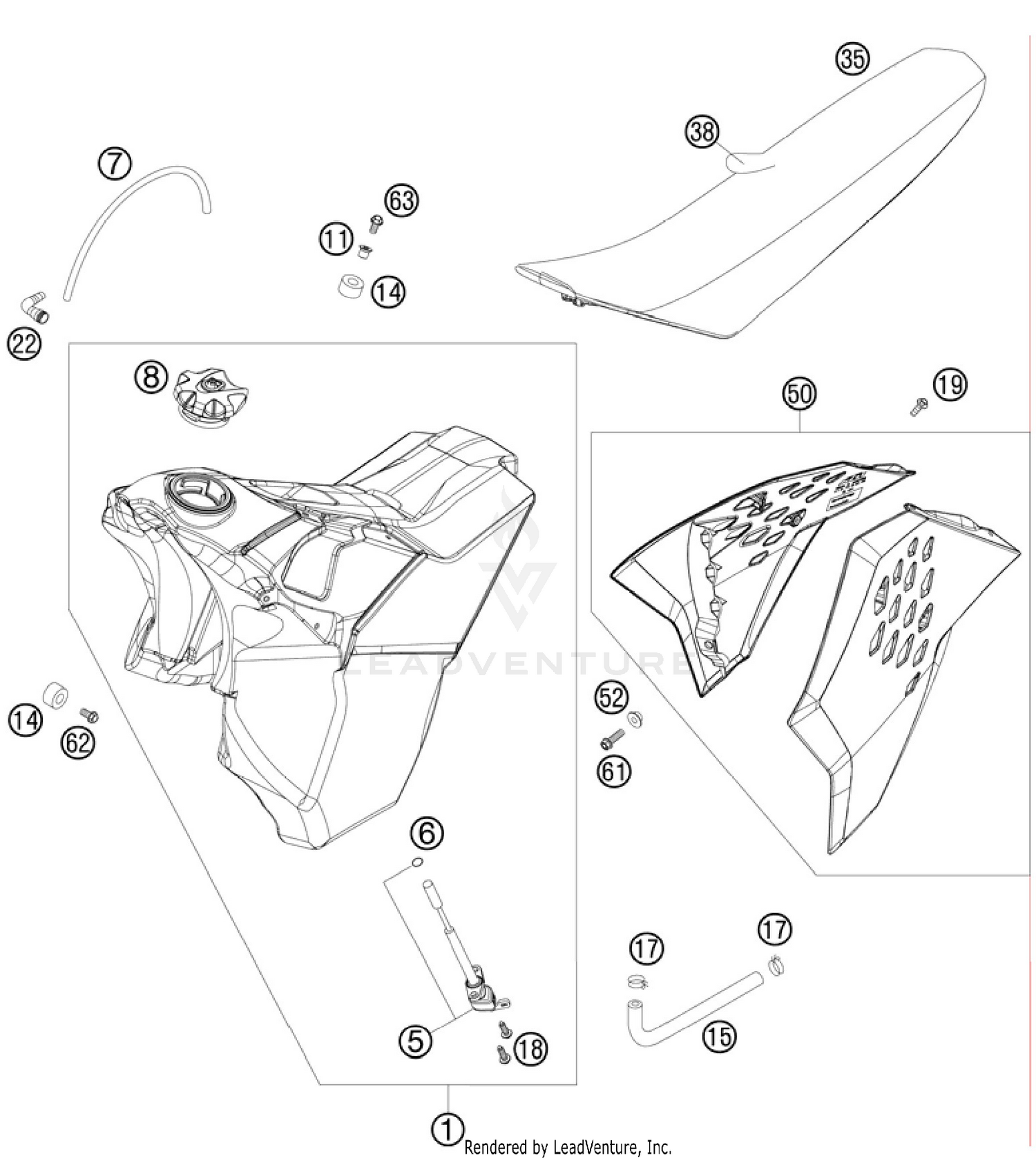 Tank, Seal, Cover