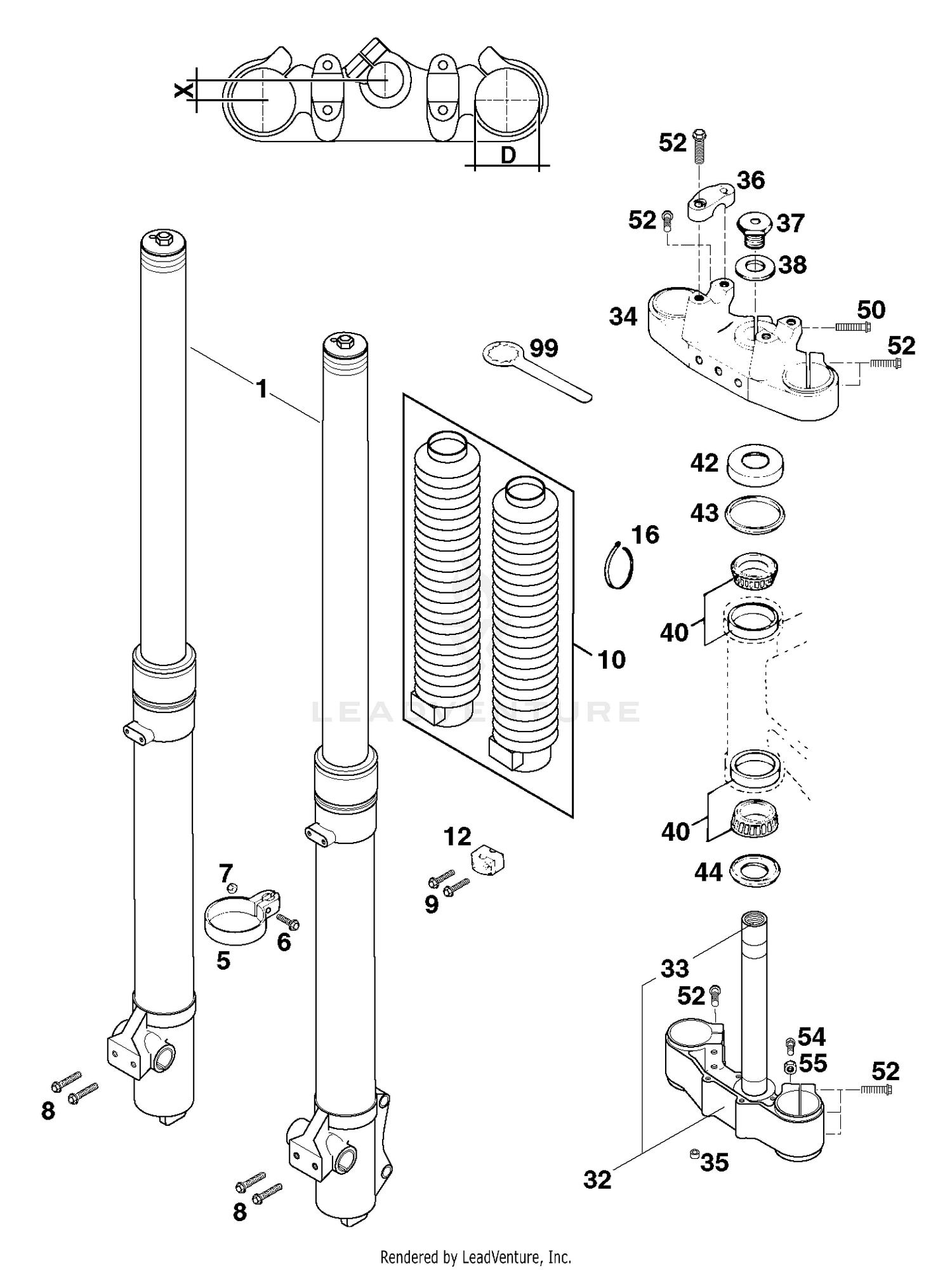 Front Fork Marzocchi