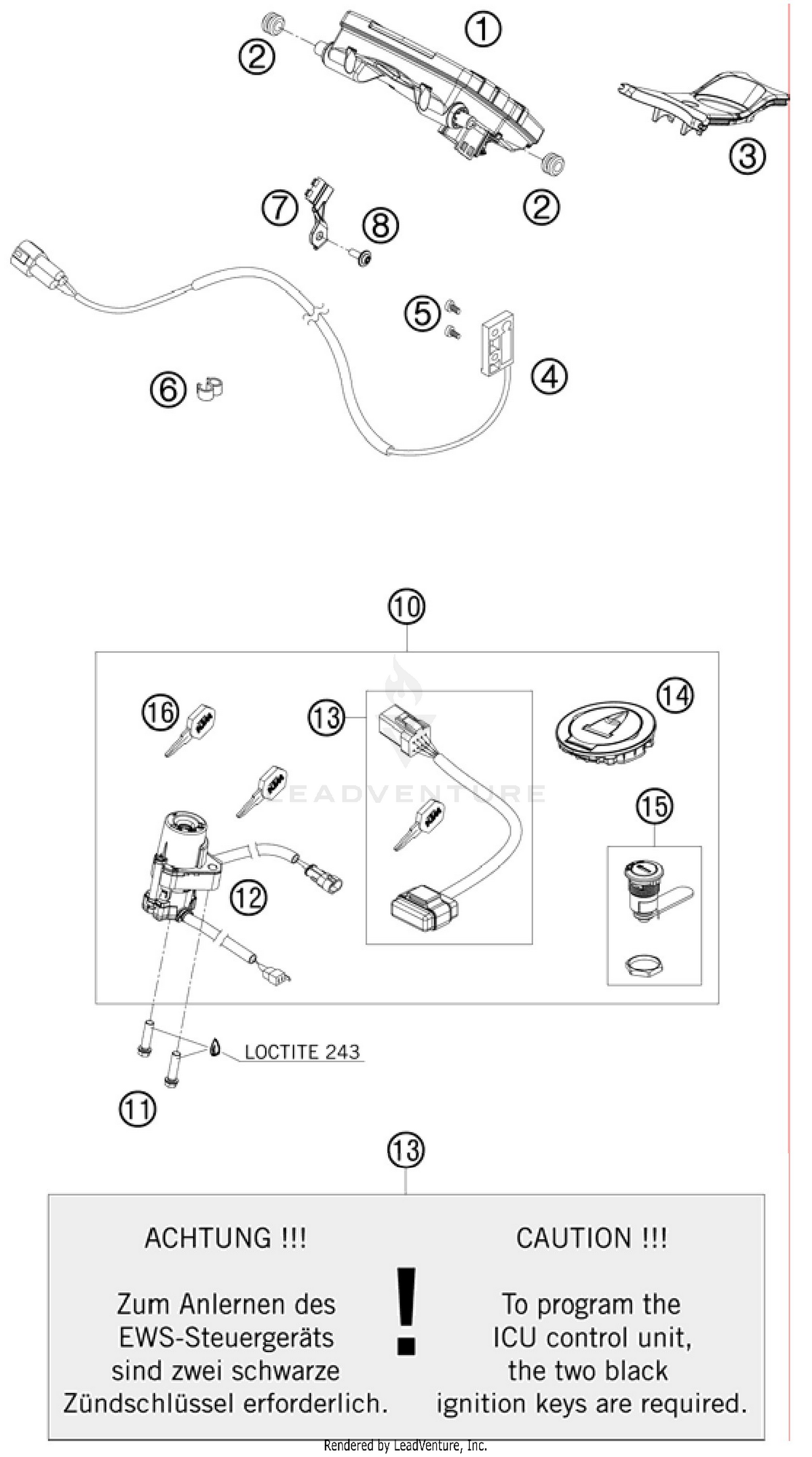 Instruments / Lock System