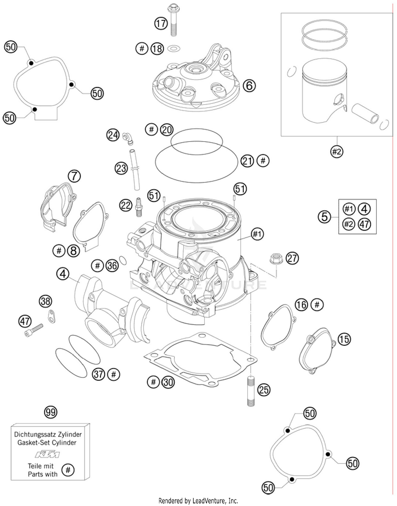 Cylinder, Cylinder Head