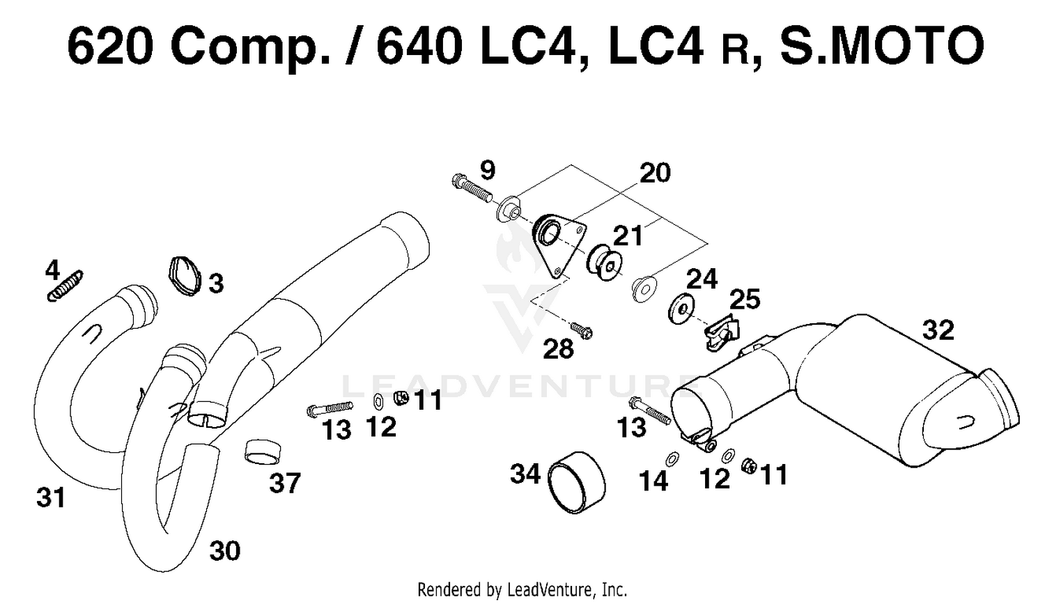 Pipes, Pre Silencer
