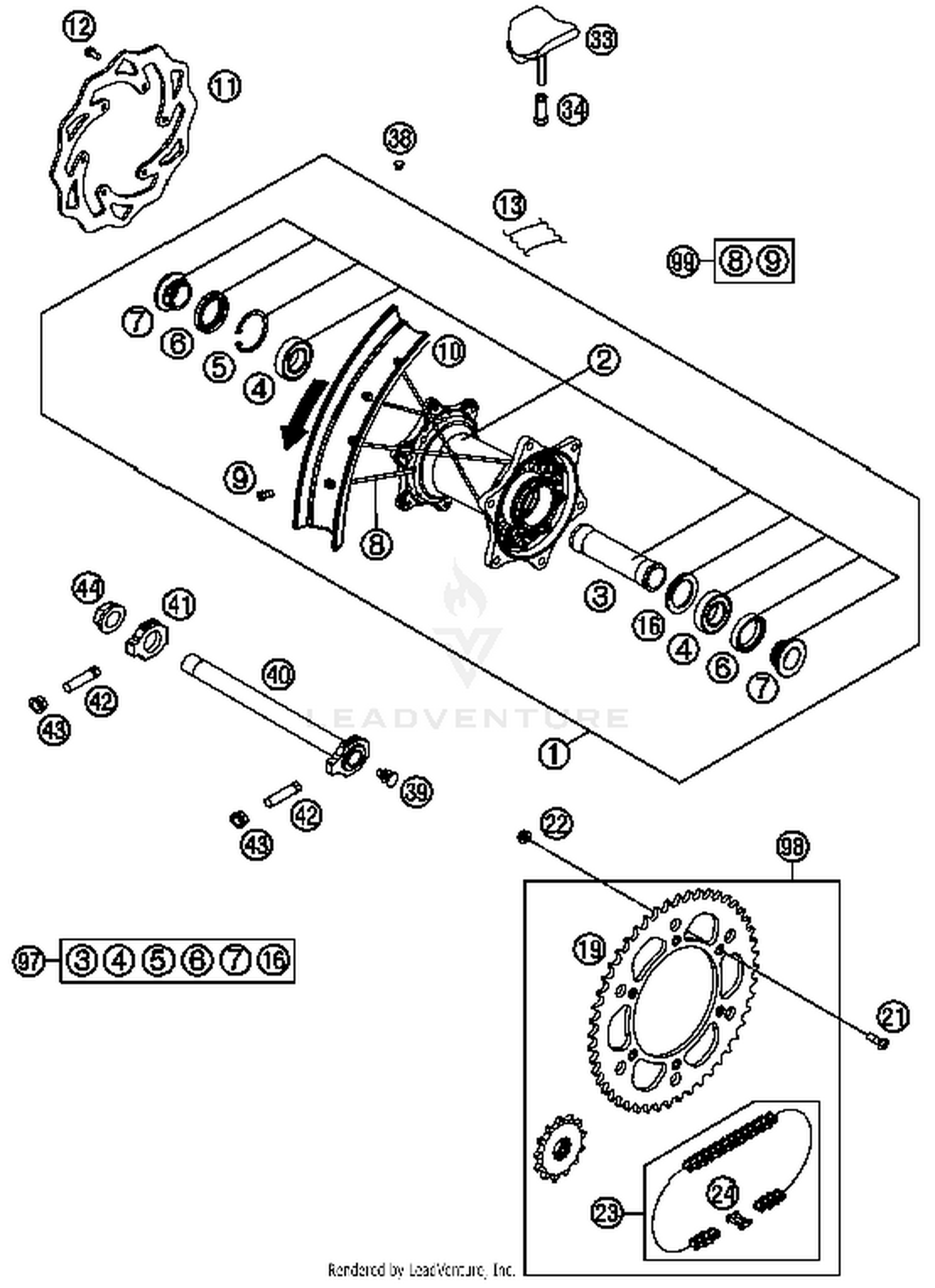 Rear Wheel