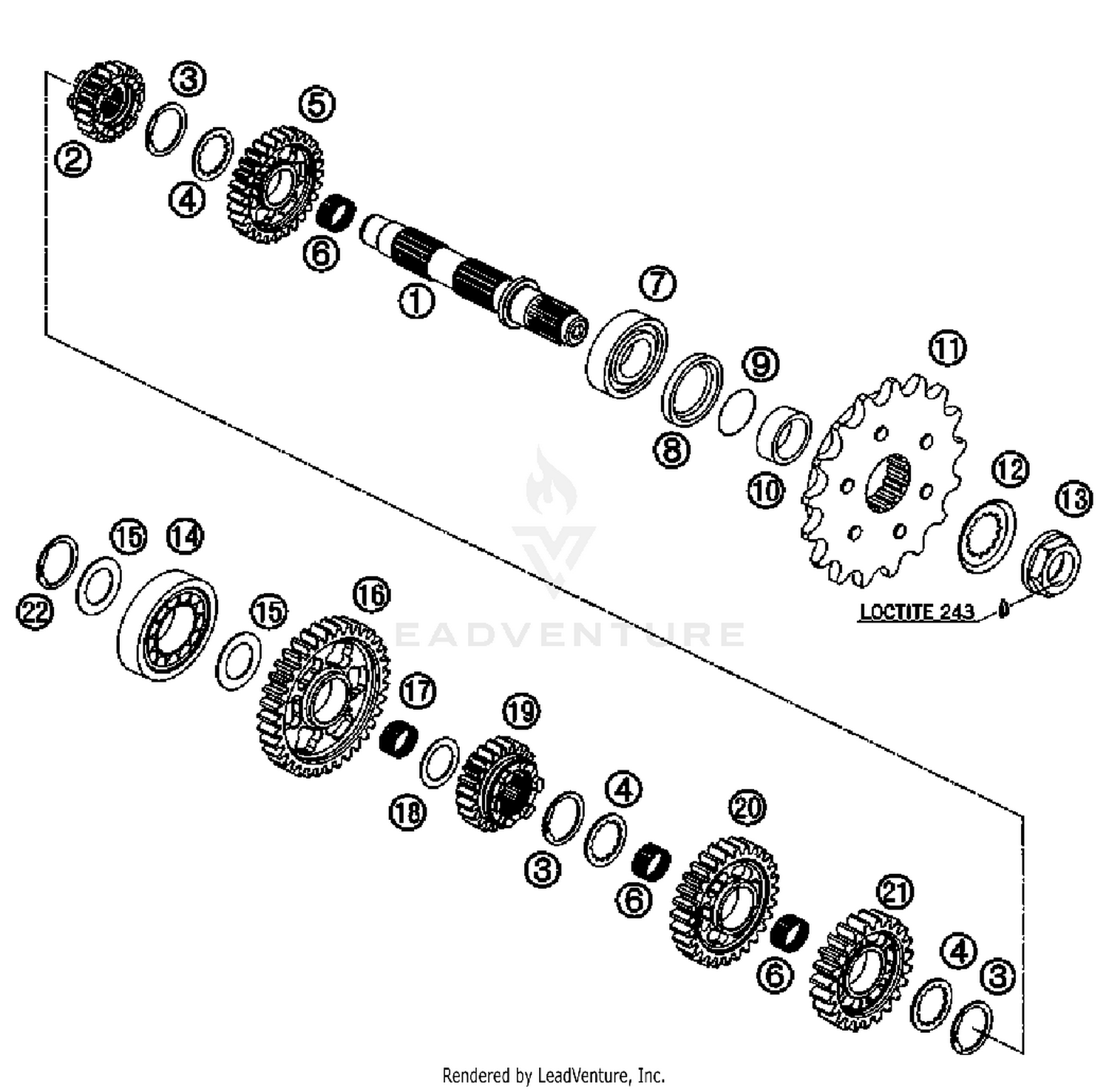 Transmission Ii - Countershaft