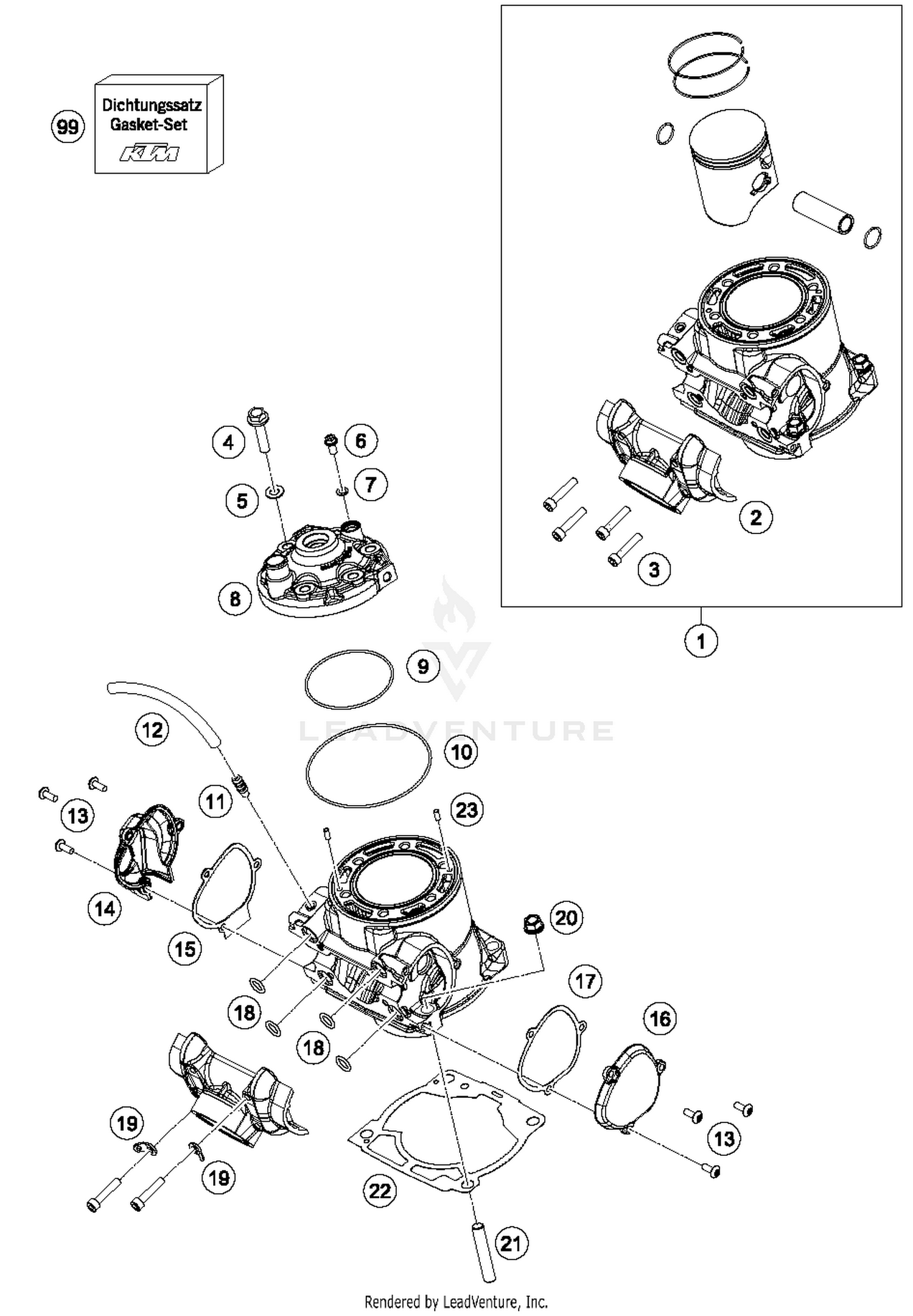 Cylinder, Cylinder Head