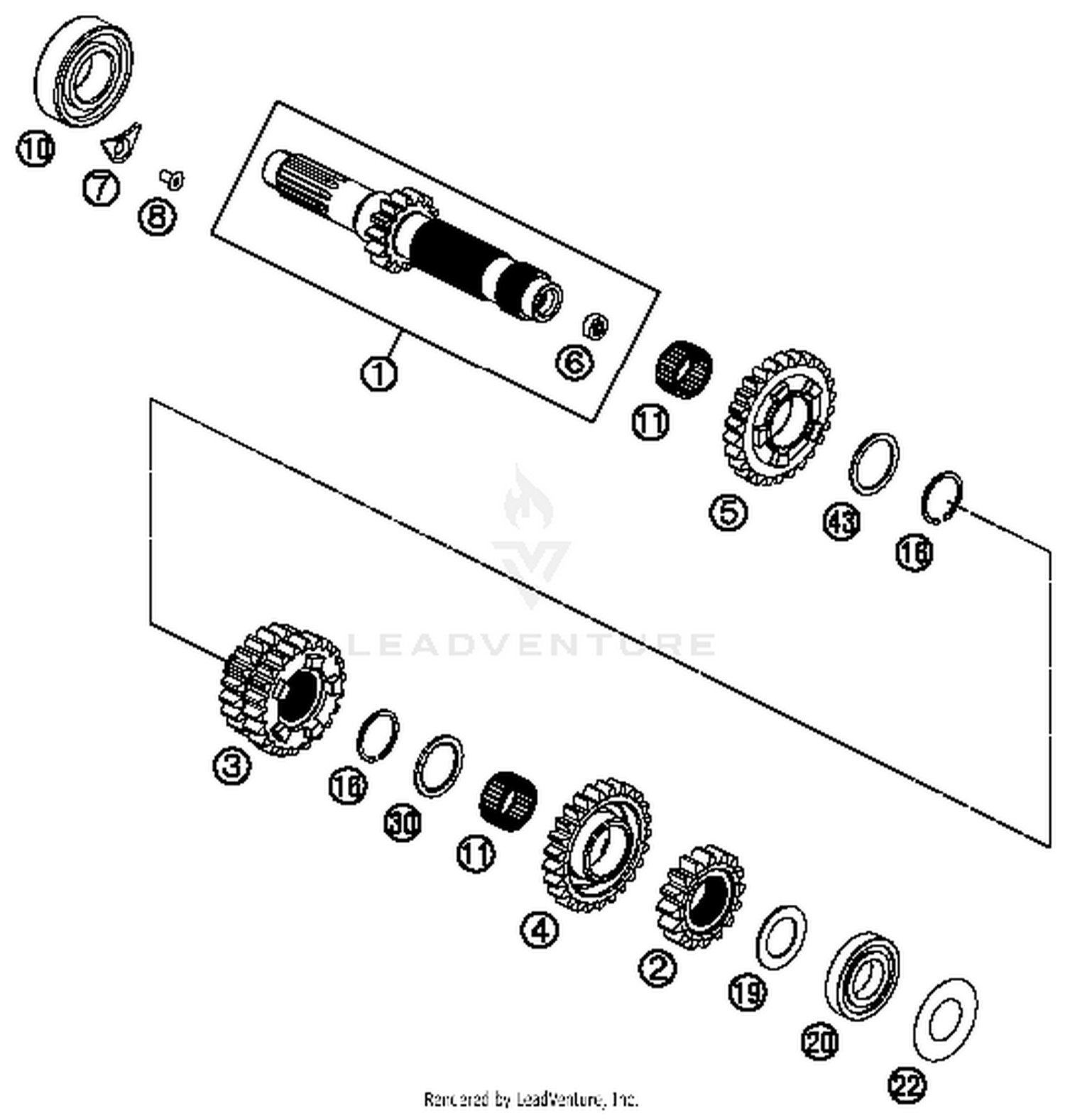 Transmission I - Main Shaft