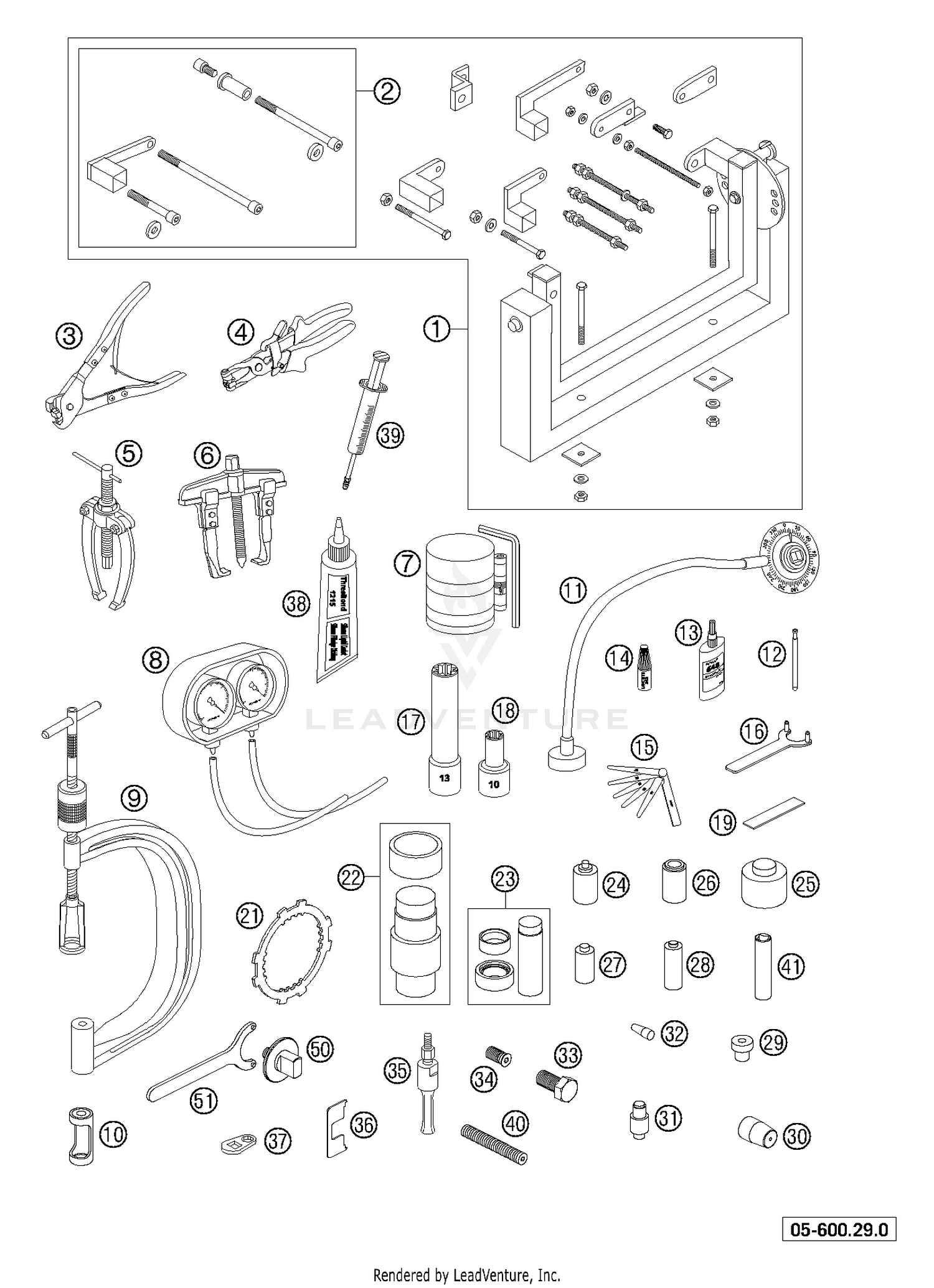 Special Tools Engine