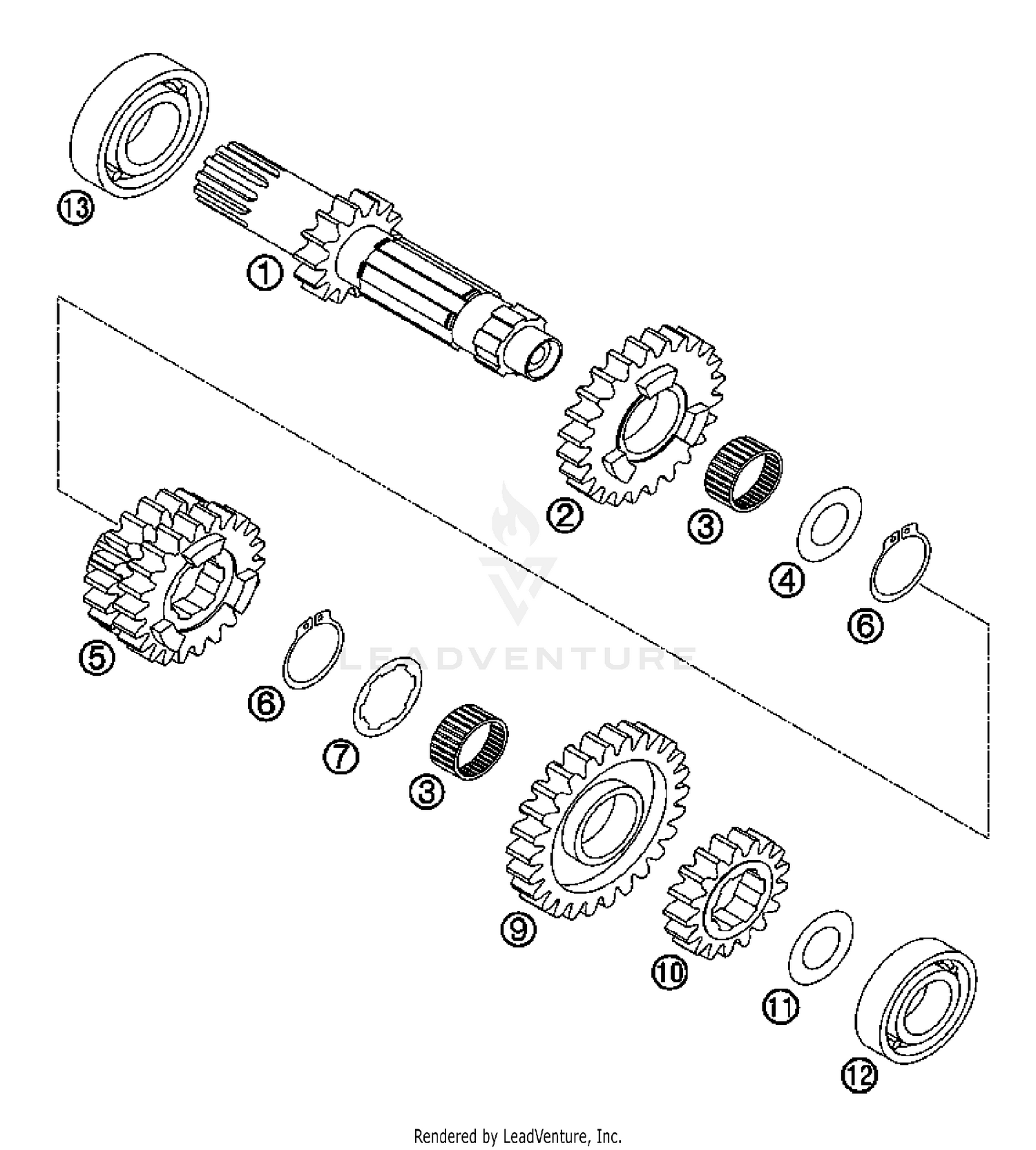 Transmission I - Main Shaft