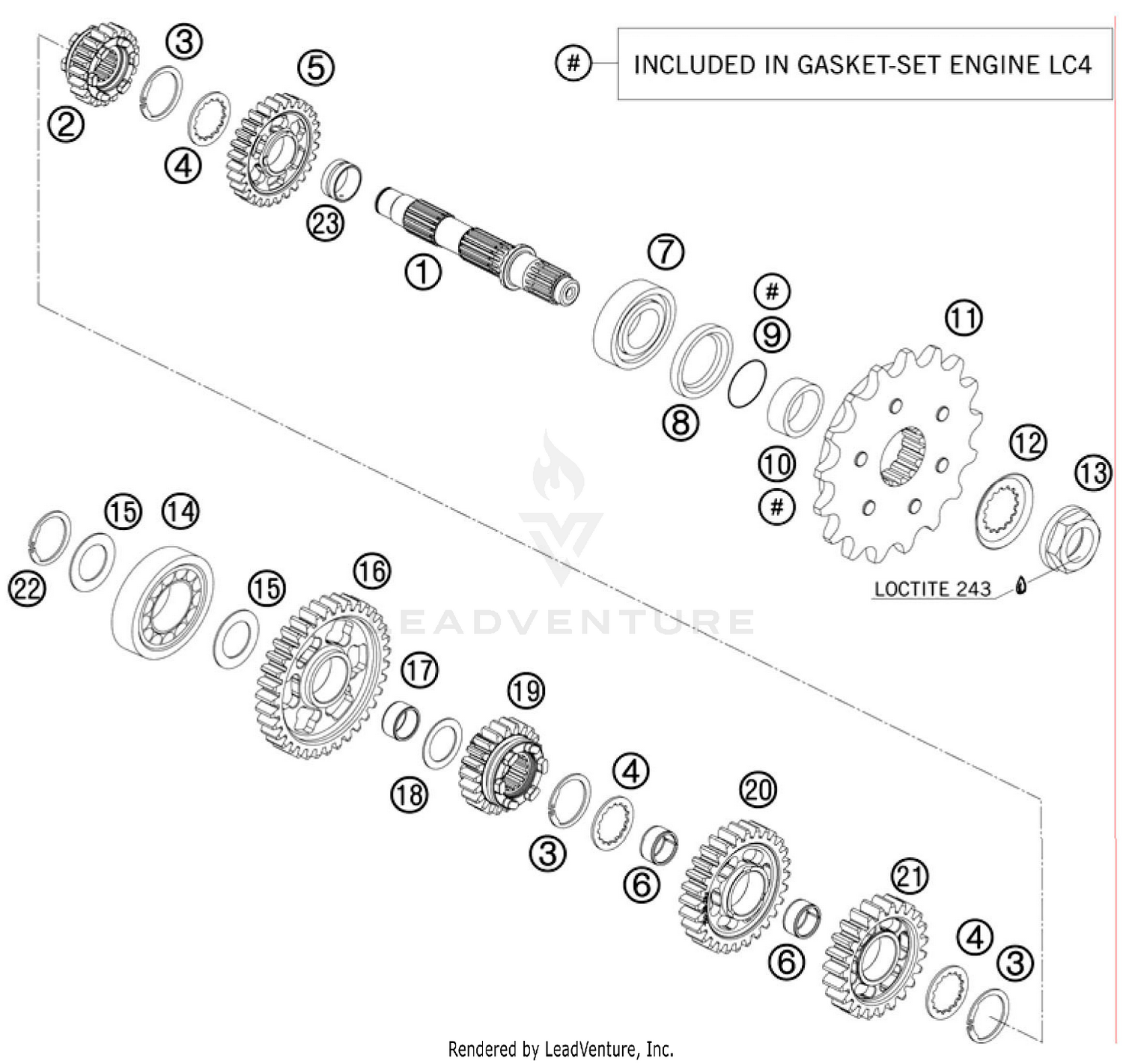 Transmission Ii - Countershaft