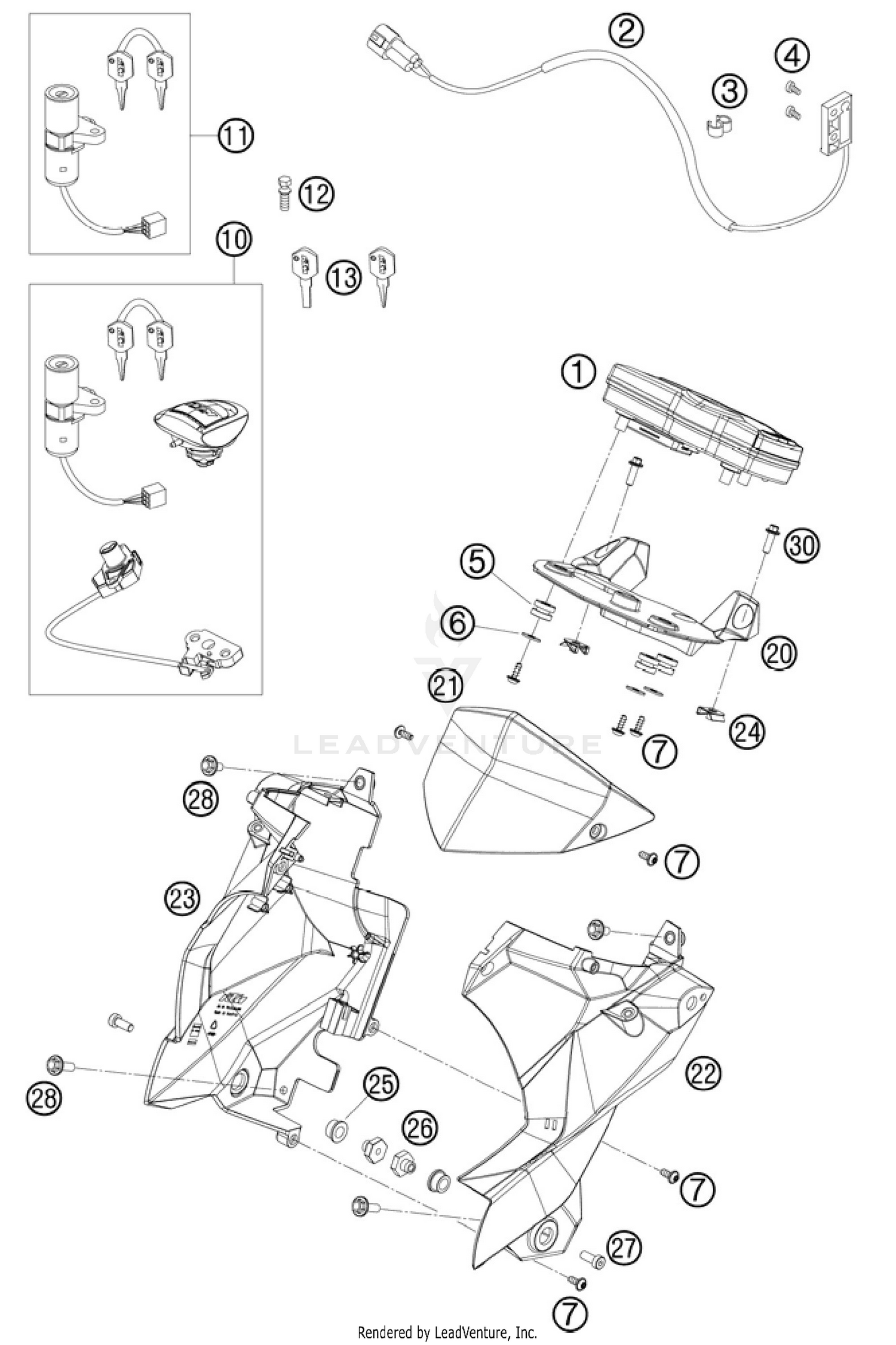 Instruments/Lock System