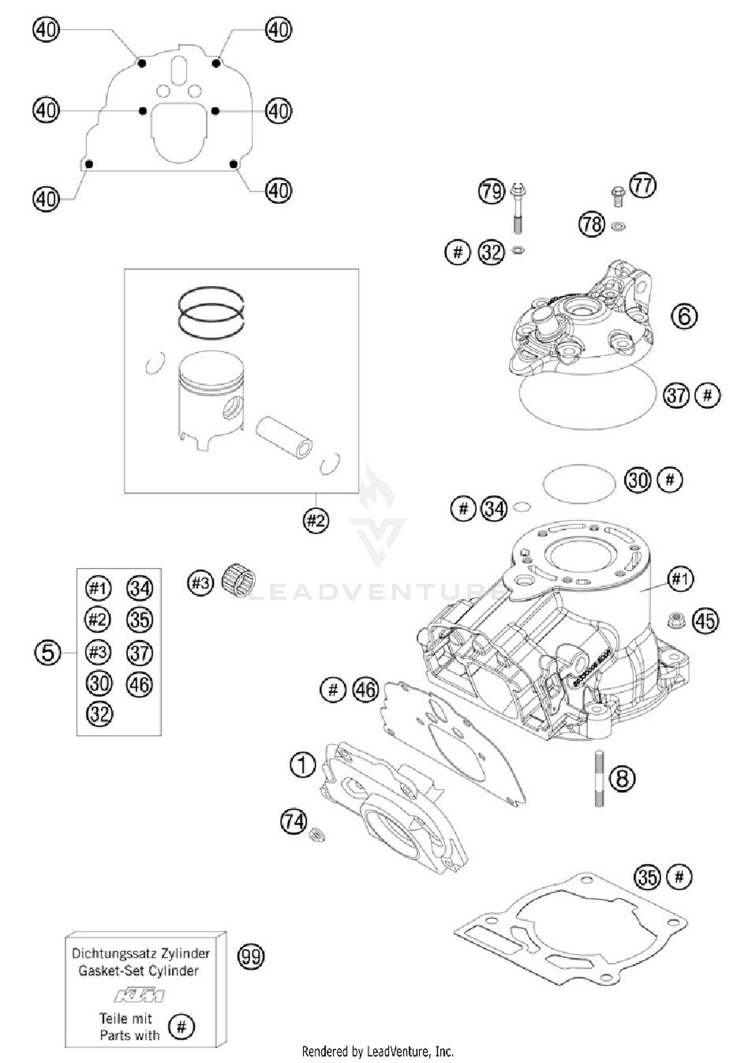 Cylinder, Cylinder Head