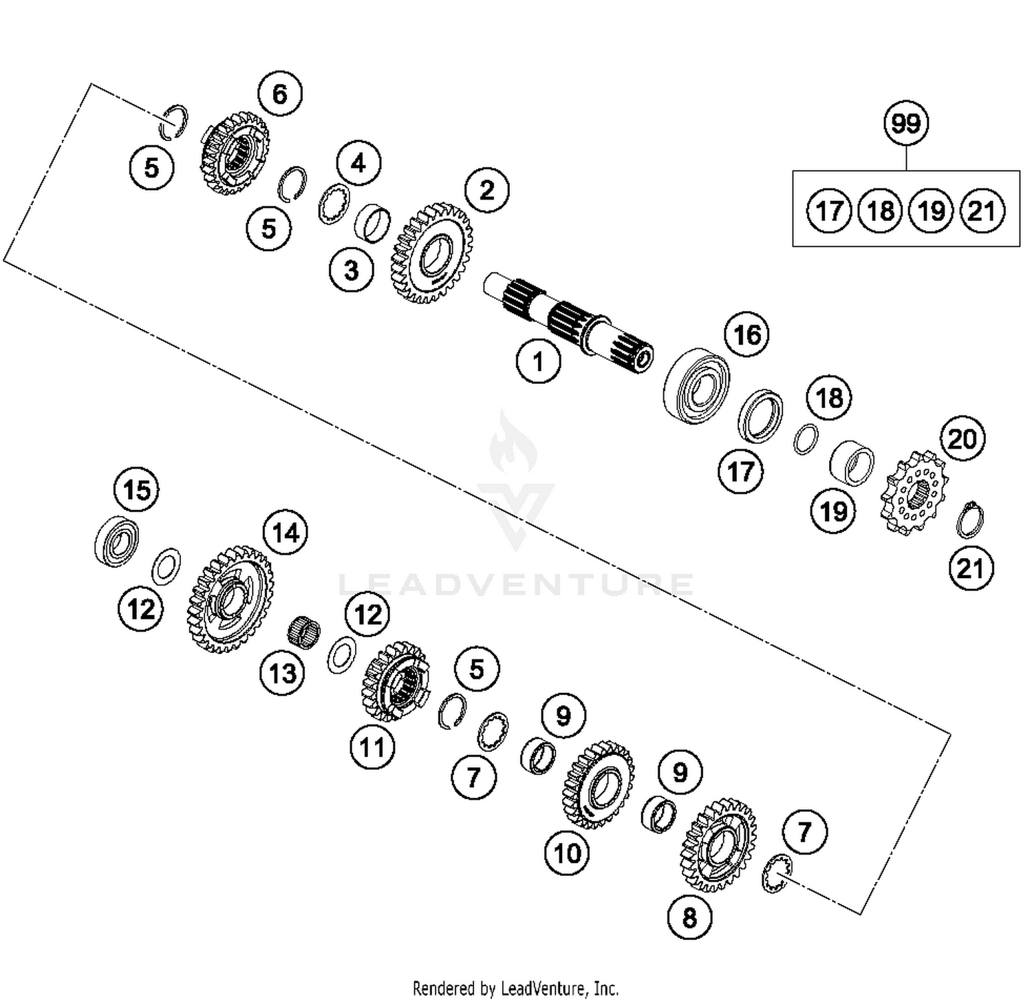 Transmission II - Countershaft