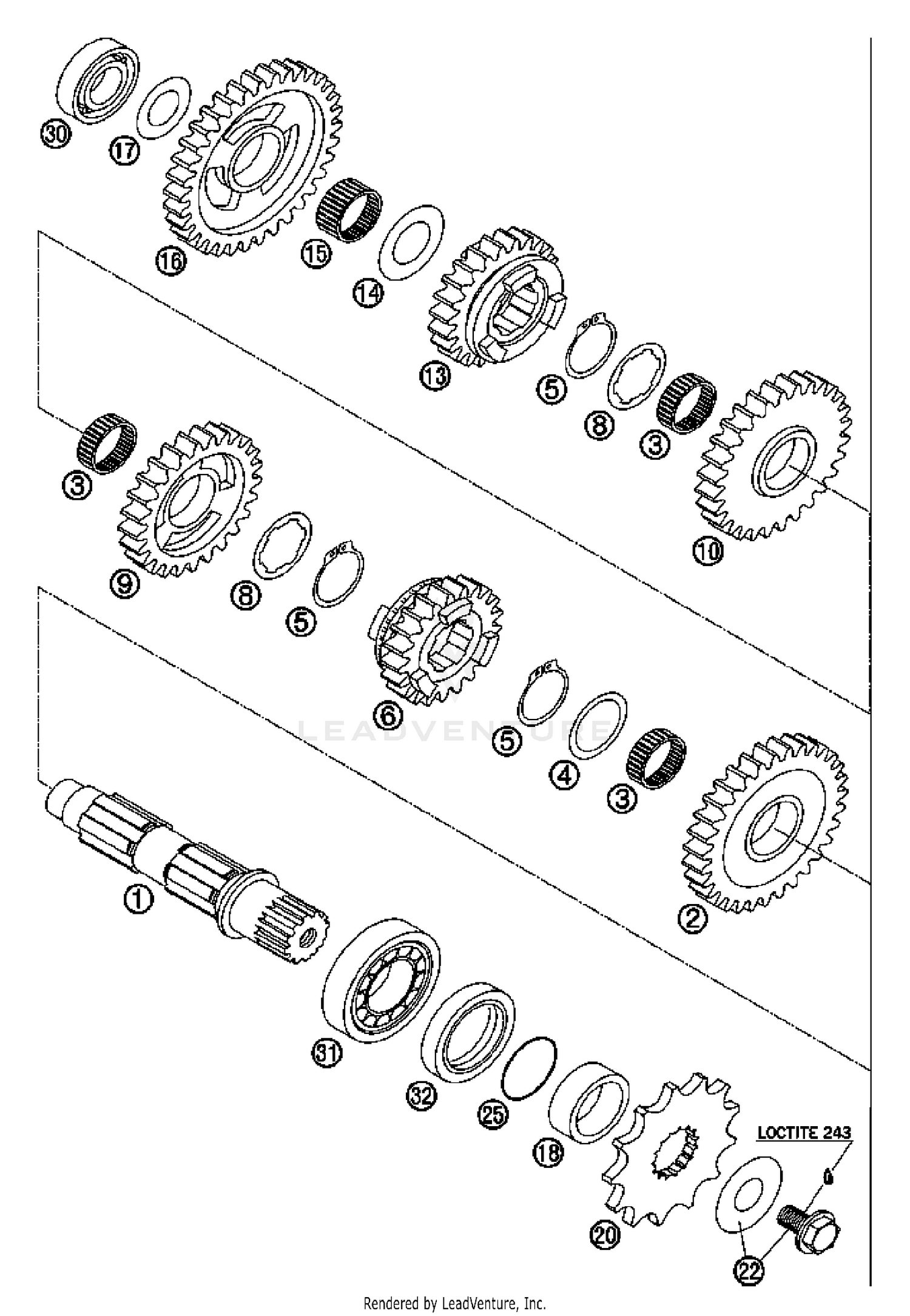 Transmission II - Countershaft