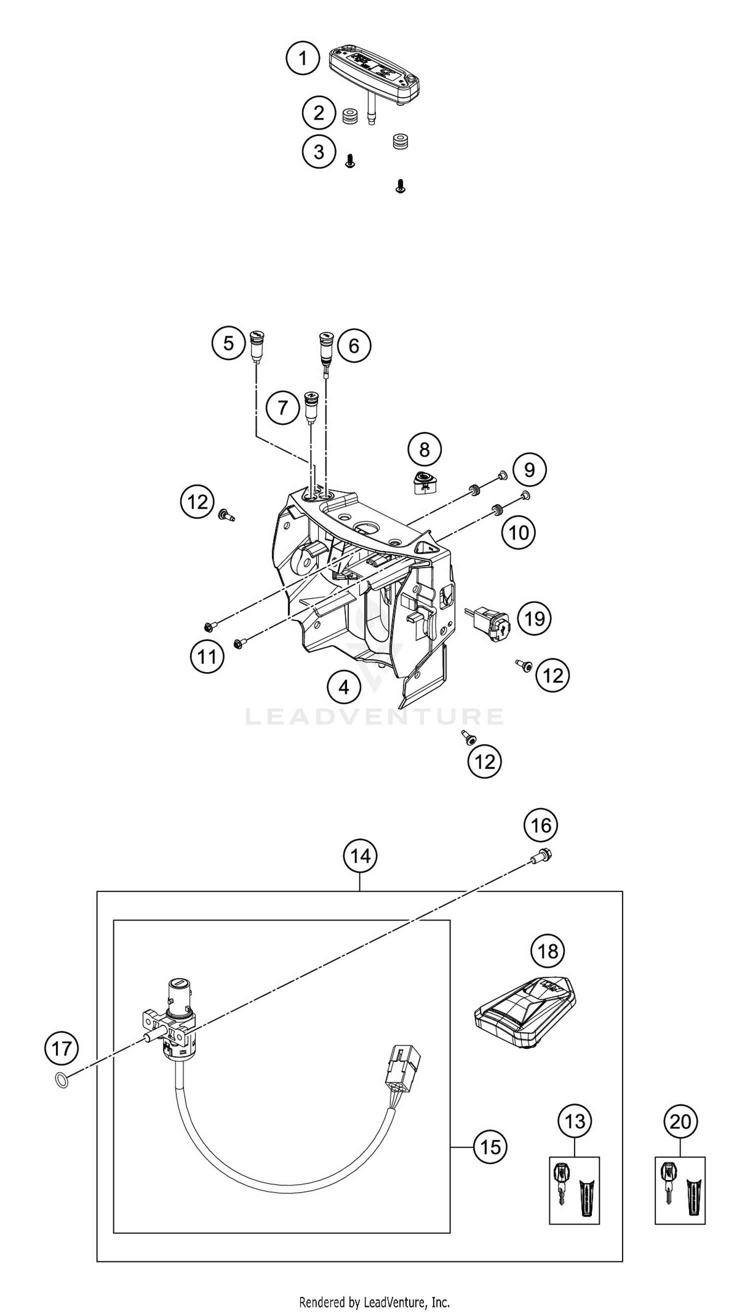 INSTRUMENTS / LOCK SYSTEM