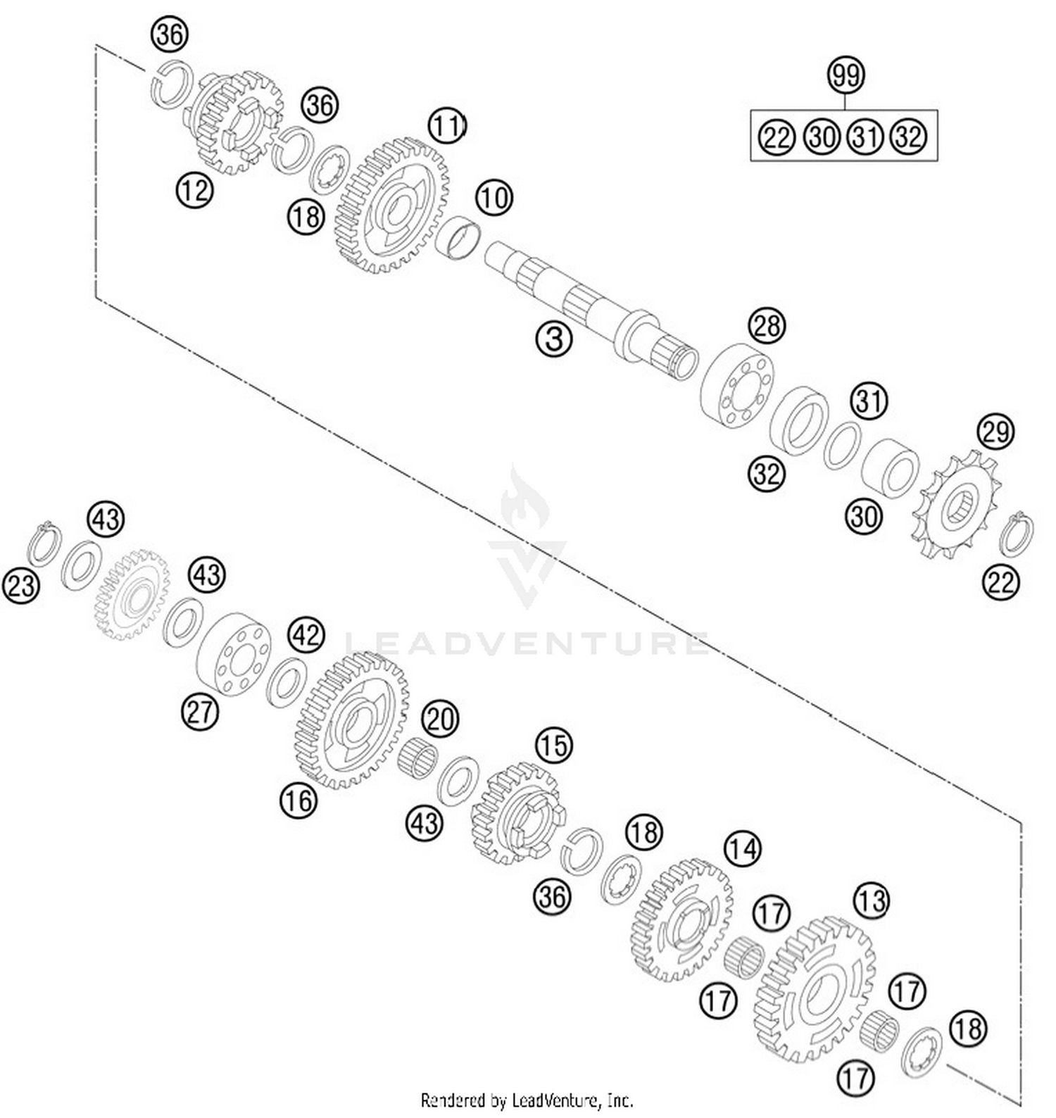 Transmission II - Countershaft
