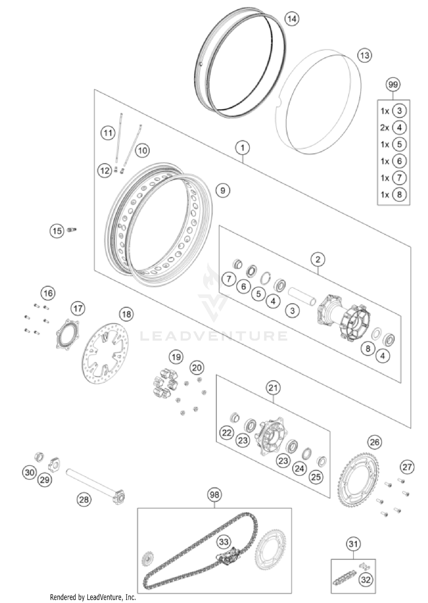 REAR WHEEL