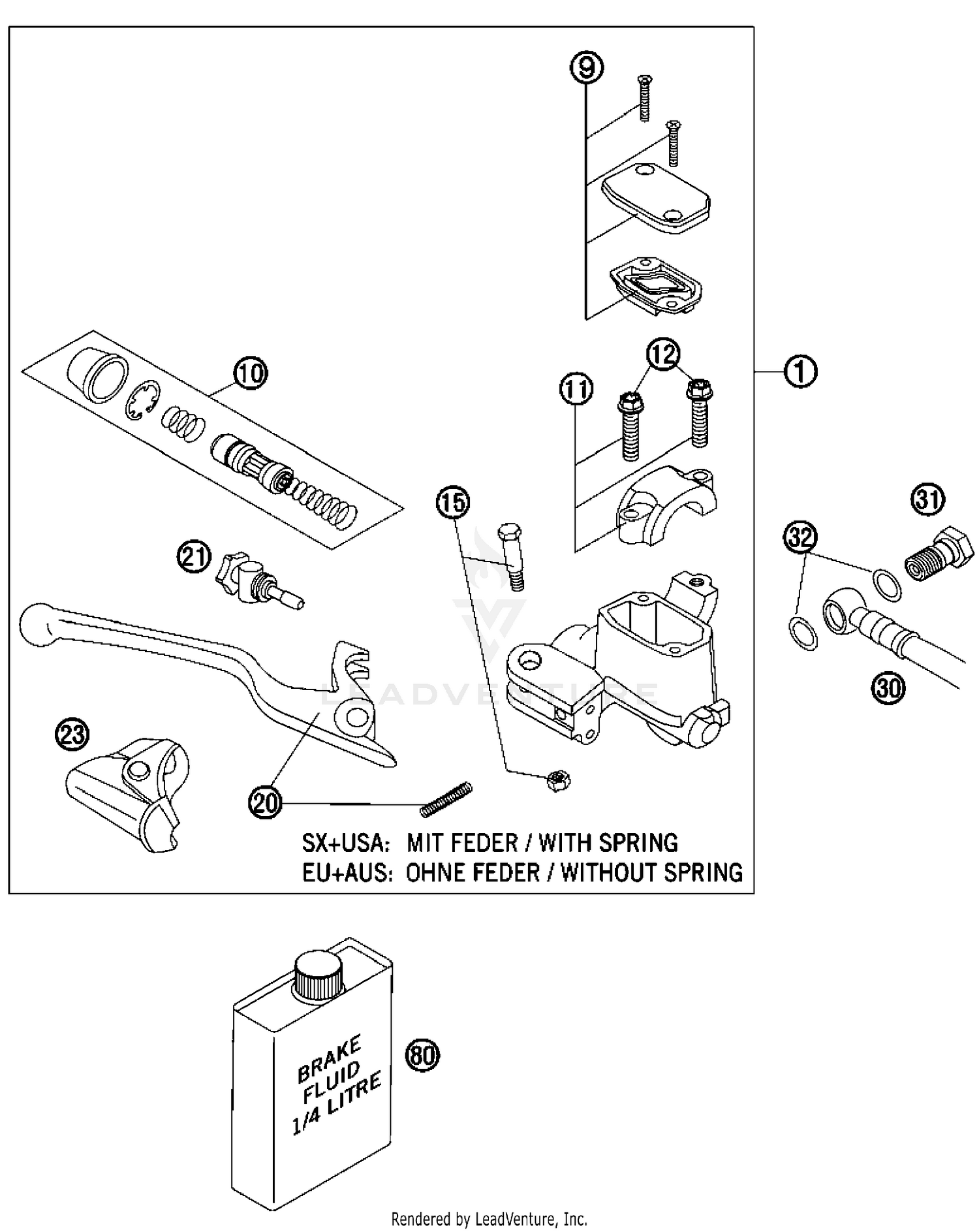 Hand Brake Cylinder