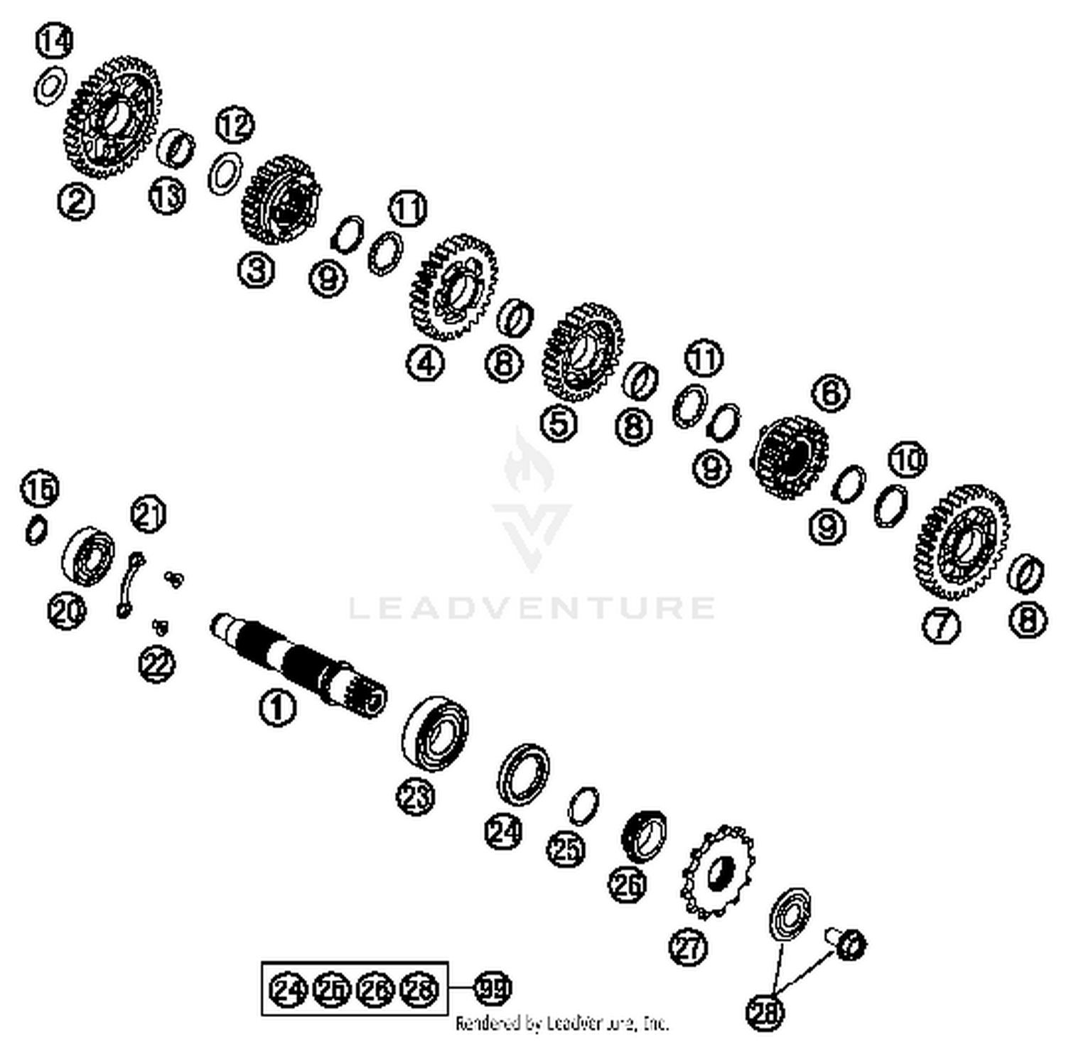Transmission II - Countershaft