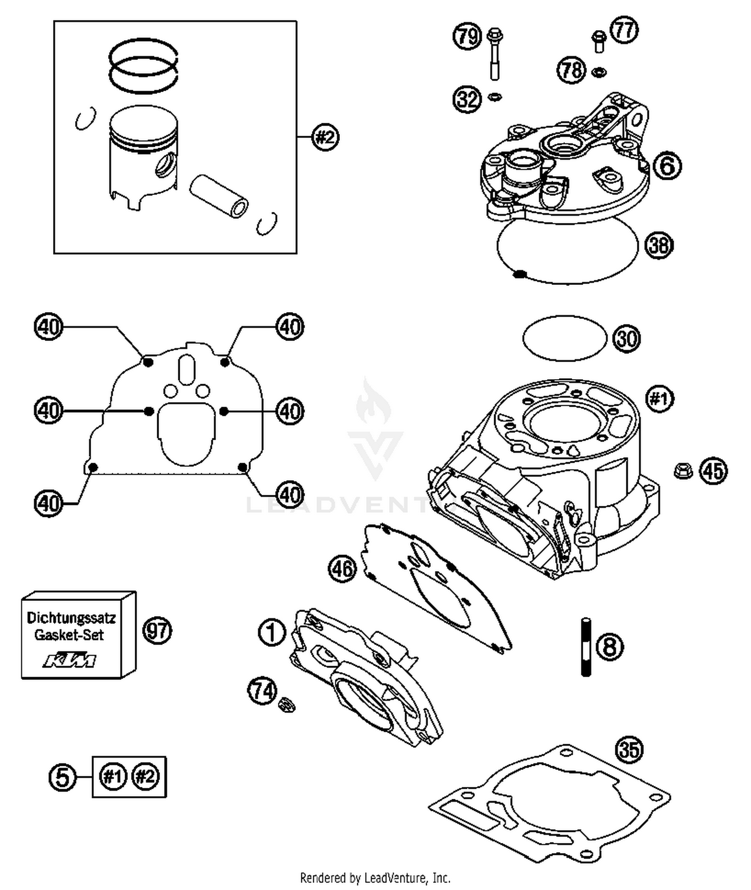 Cylinder, Cylinder Head