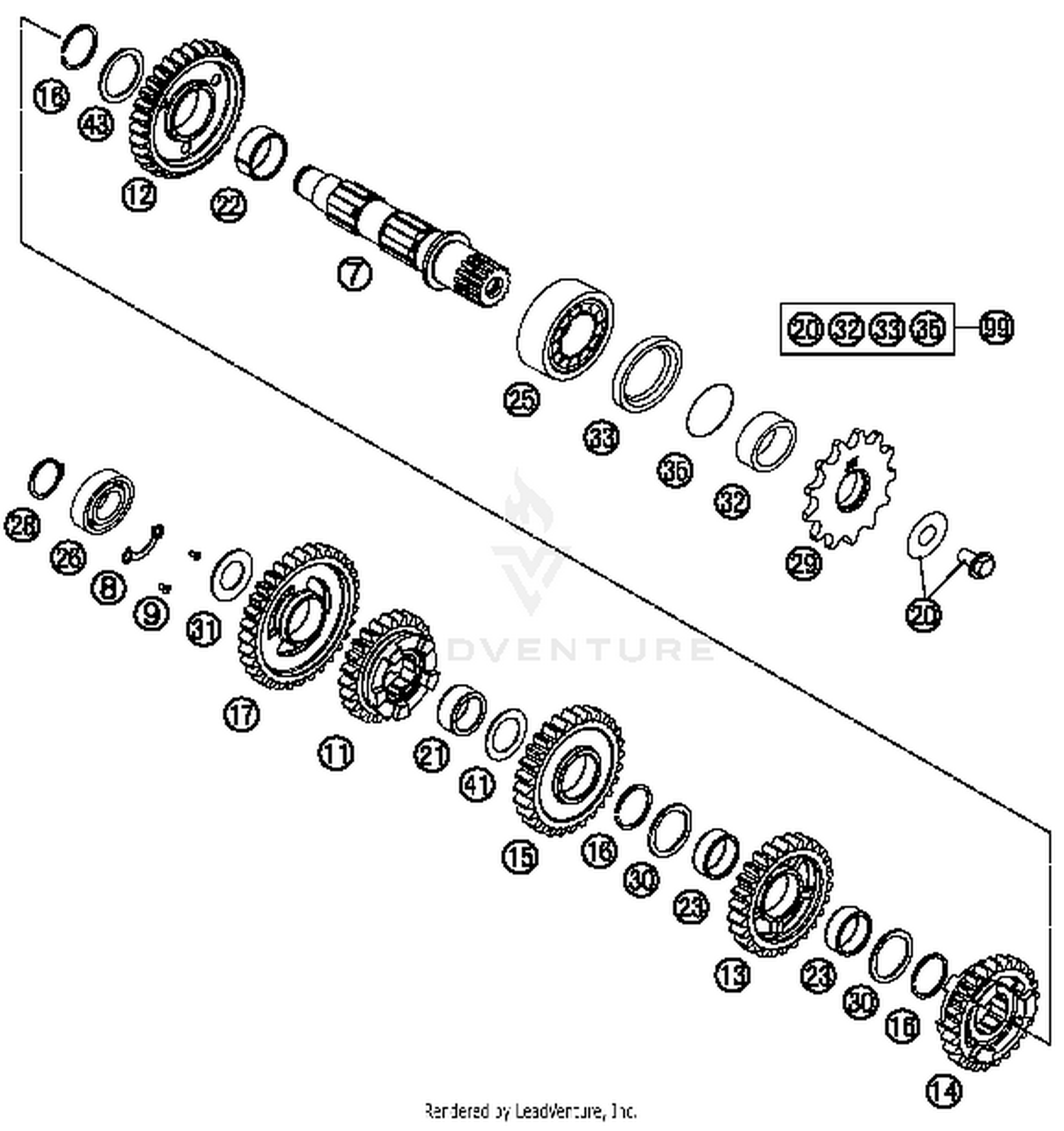 Transmission II - Countershaft