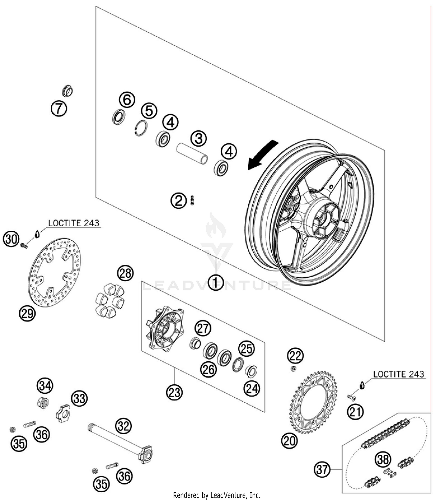 Rear Wheel