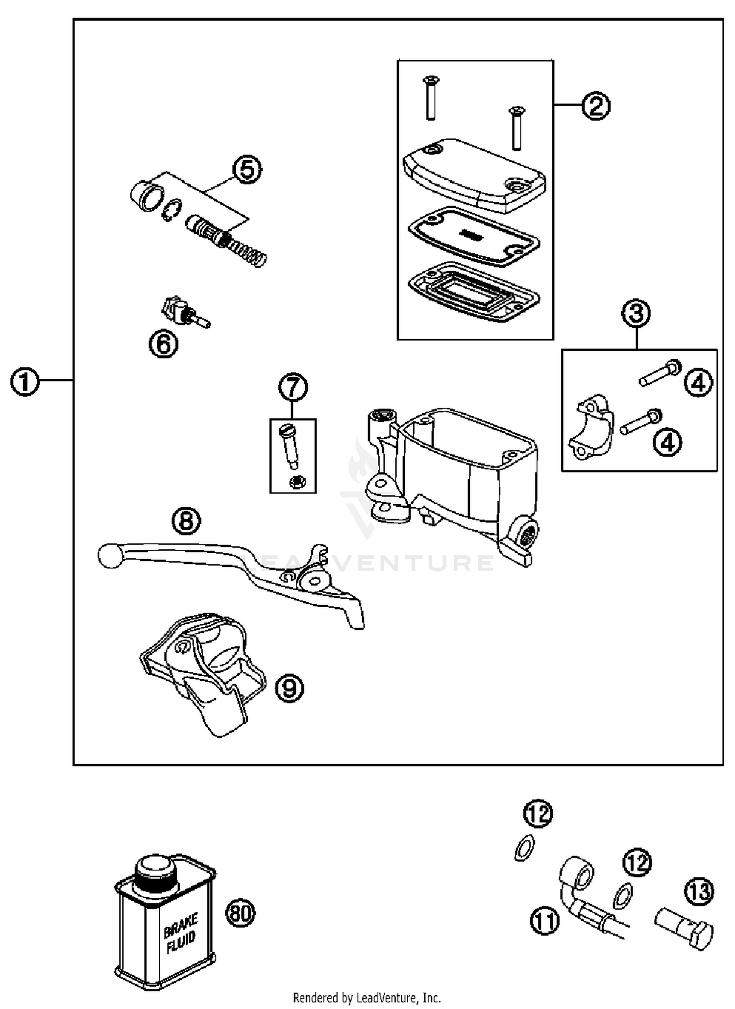 Hand Brake Cylinder