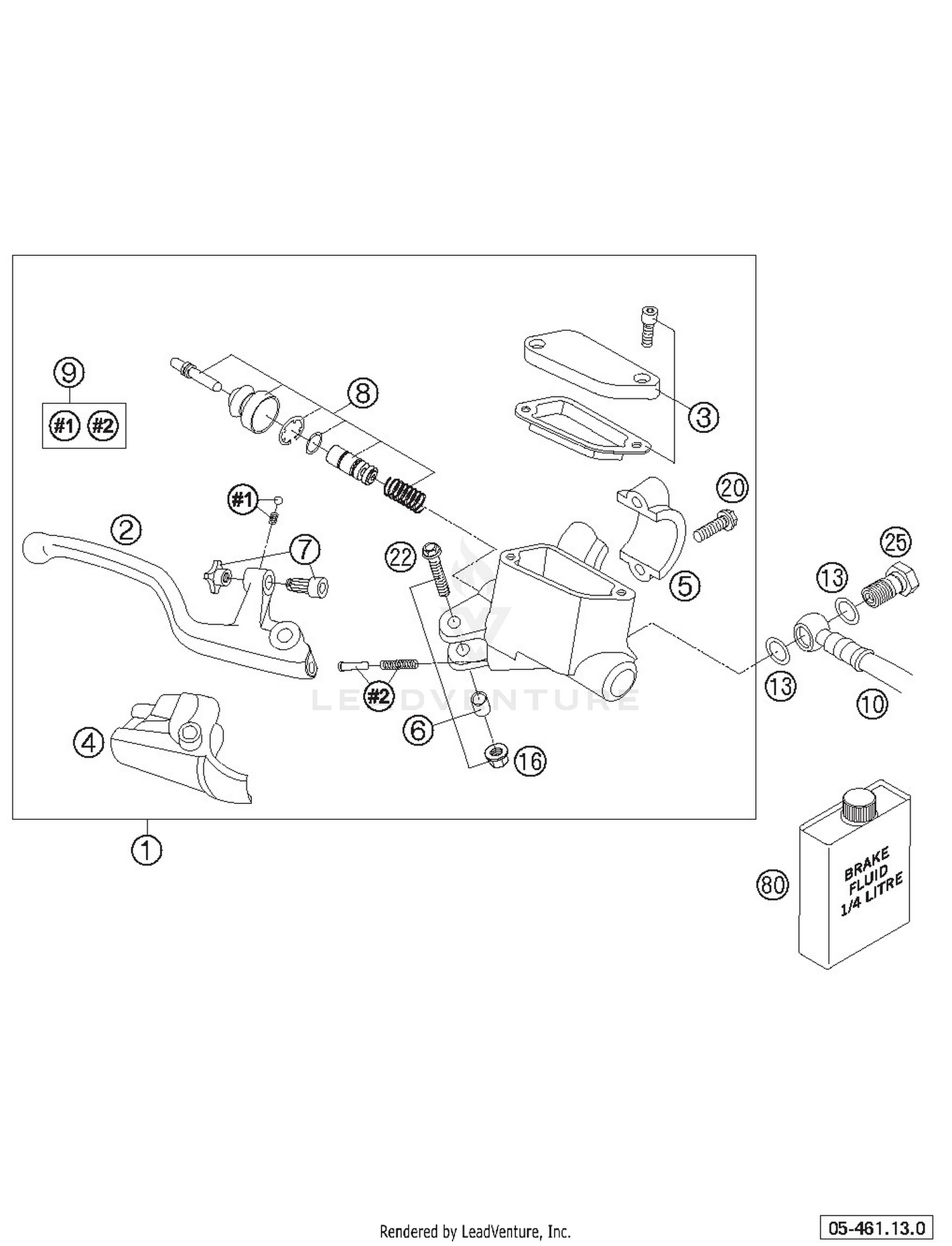 Hand Brake Cylinder Formula
