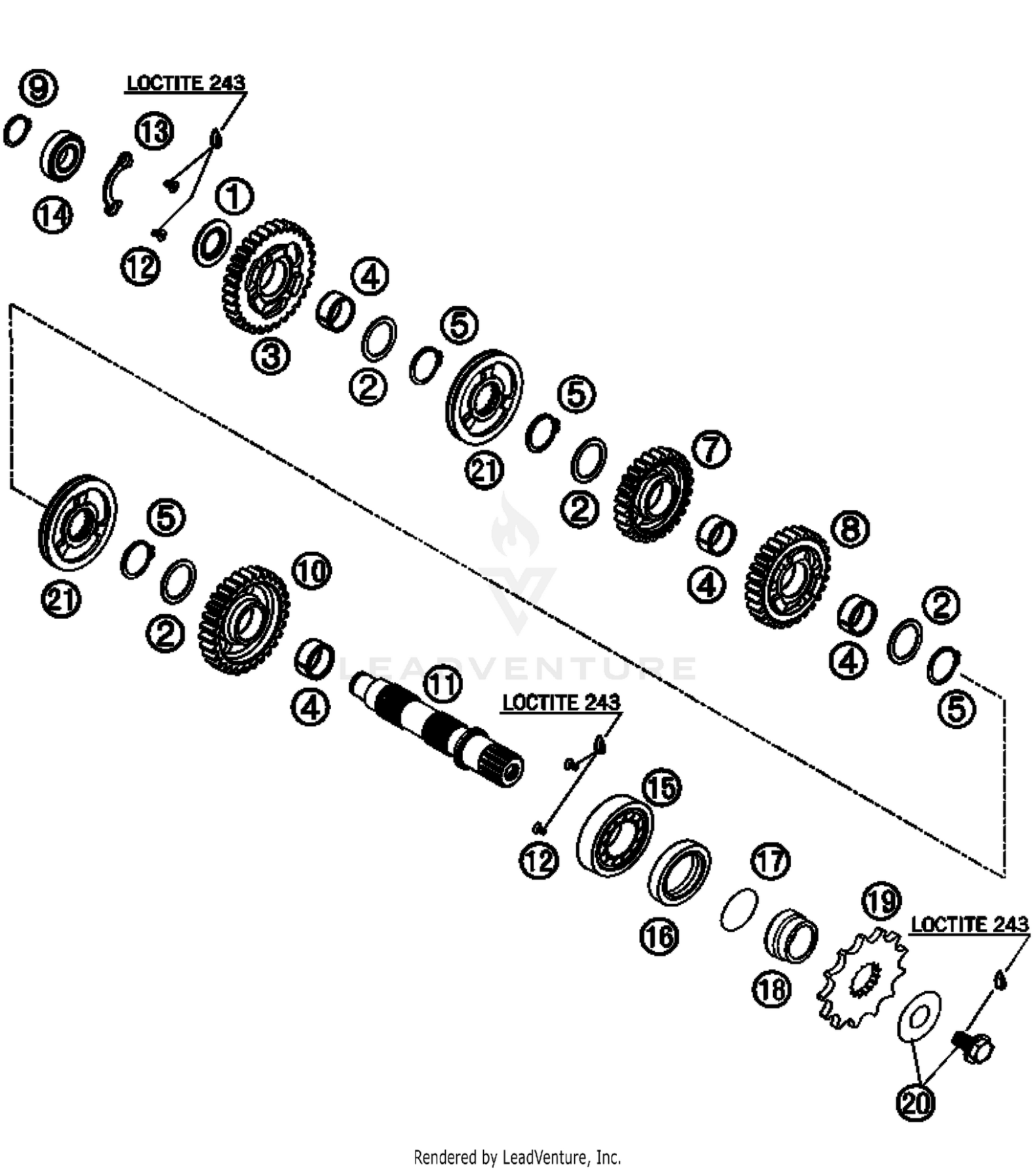 Transmission Ii - Countershaft