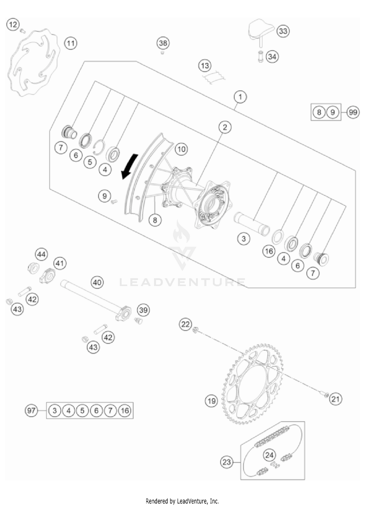 REAR WHEEL