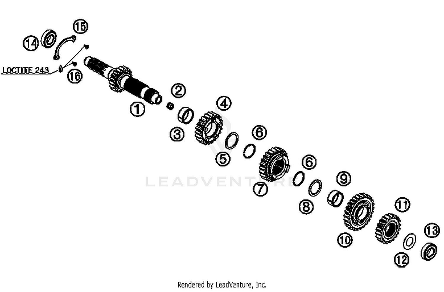 Transmission I - Main Shaft