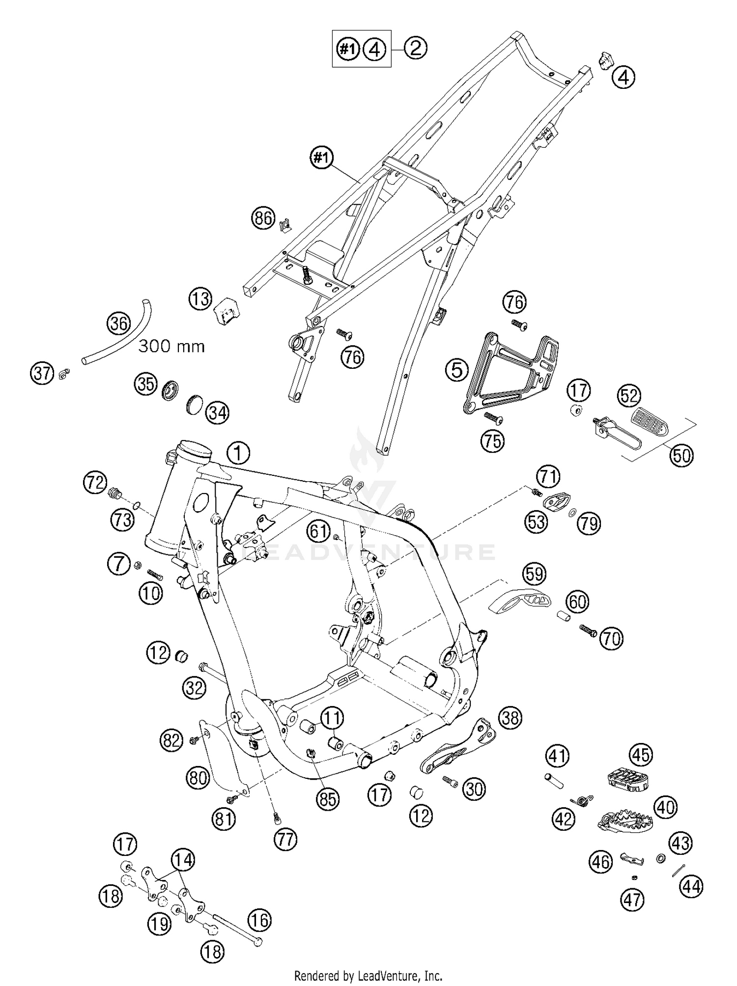 Frame, Sub Frame