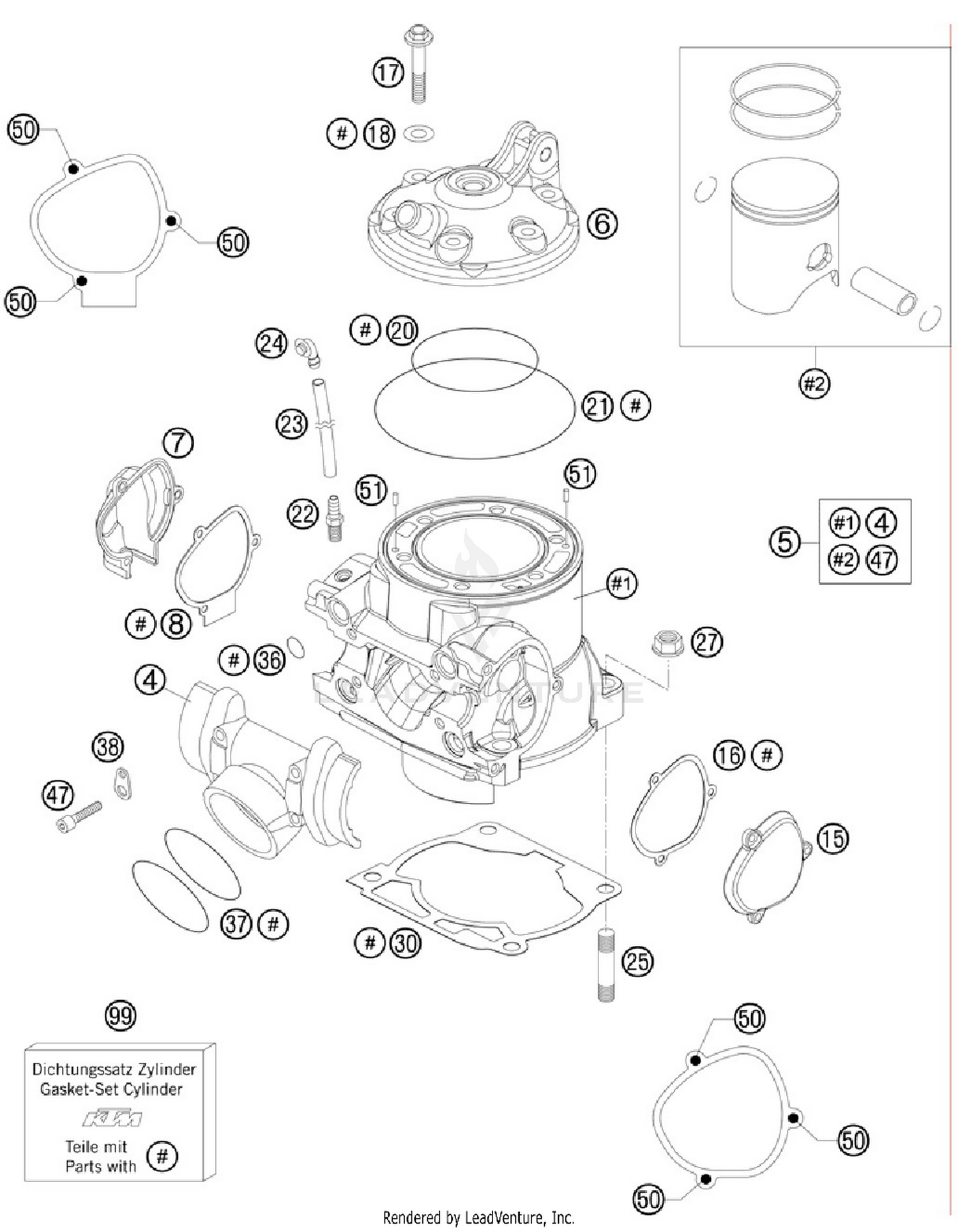 Cylinder, Cylinder Head