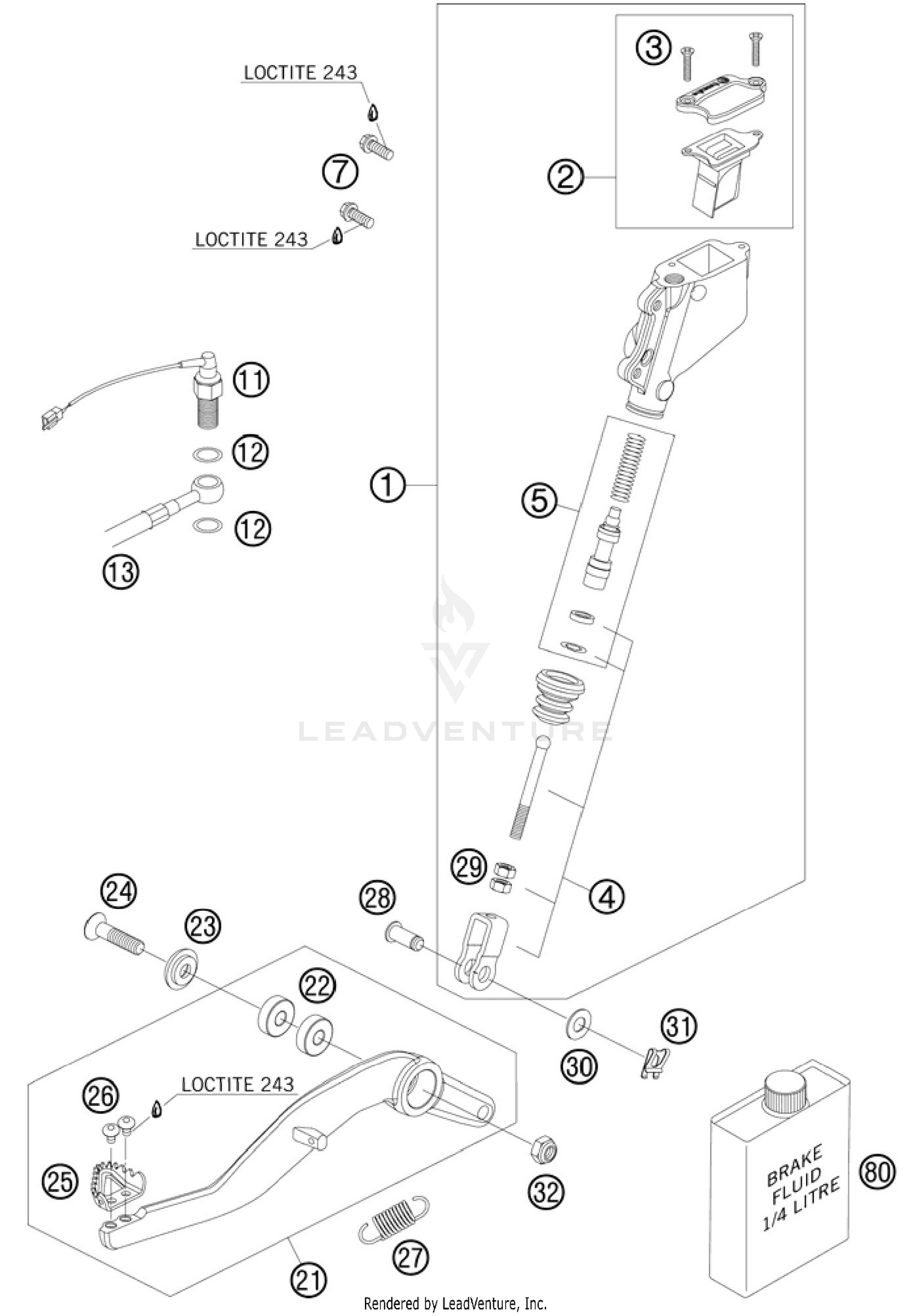 Rear Brake Control