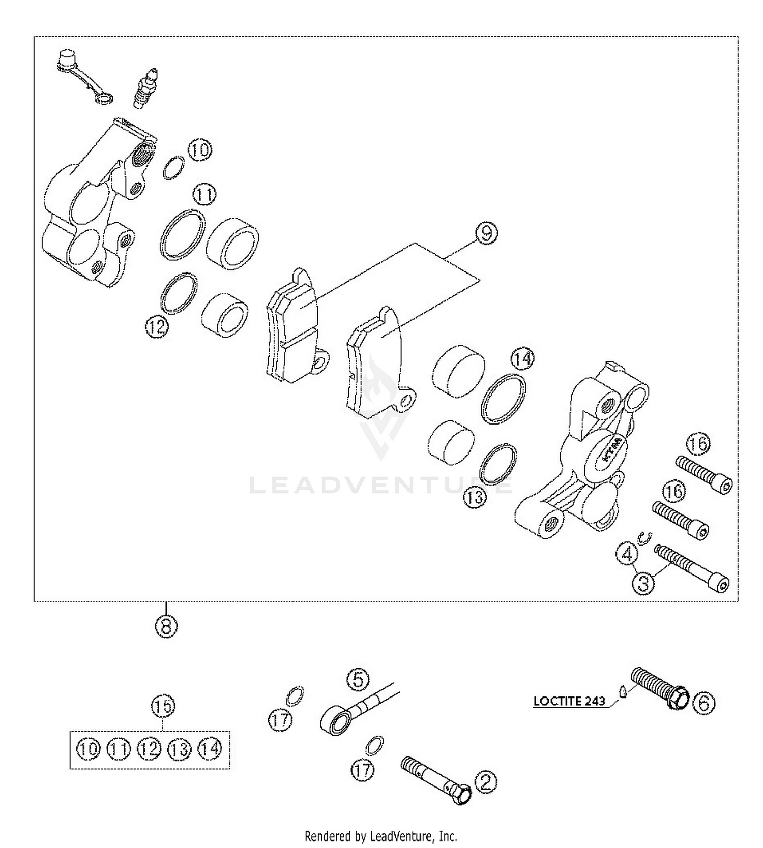 Brake Caliper Front Formula
