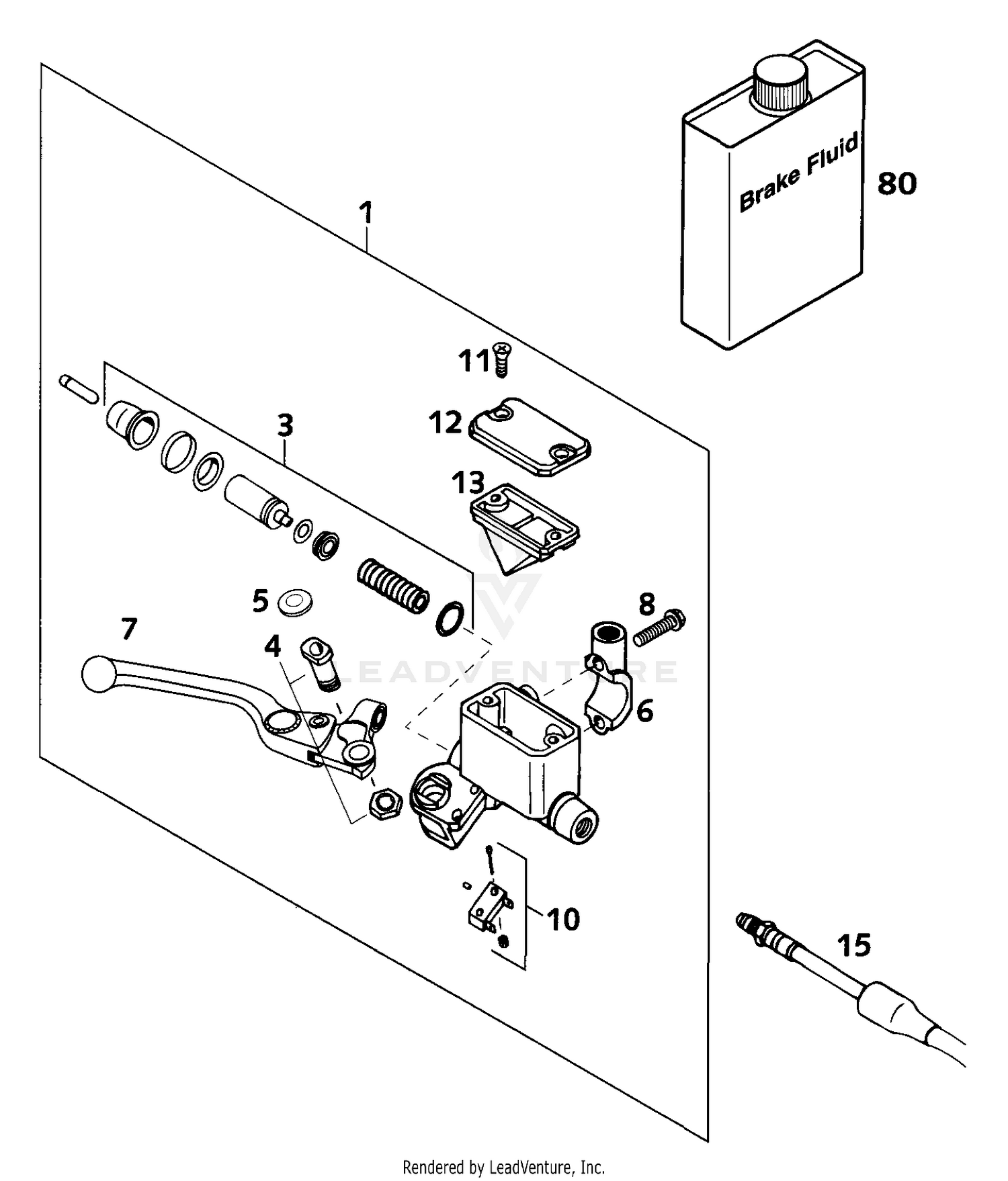 Hand Brake Cylinder