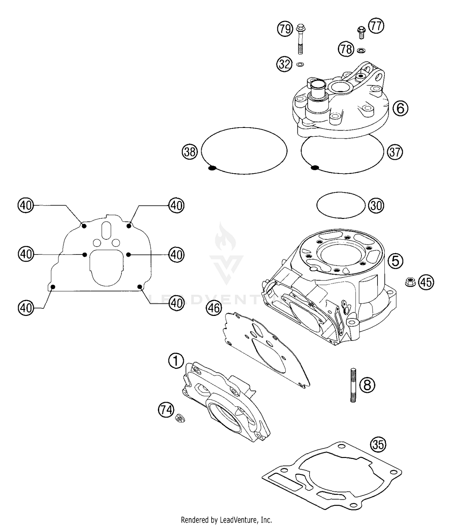 Cylinder, Cylinder Head