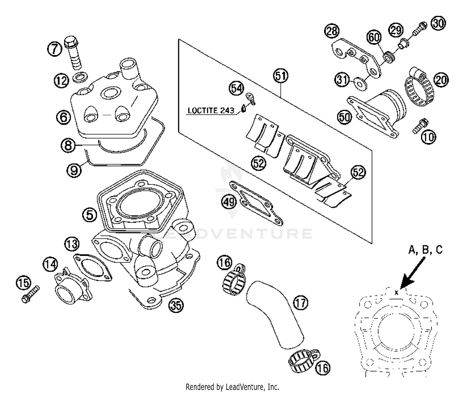 Cylinder, Cylinder Head